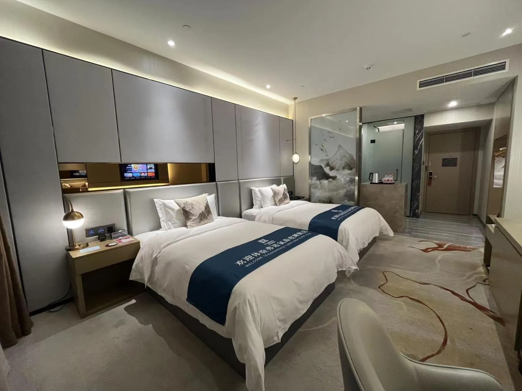 Bed in Qingyuan Argyle Hotel