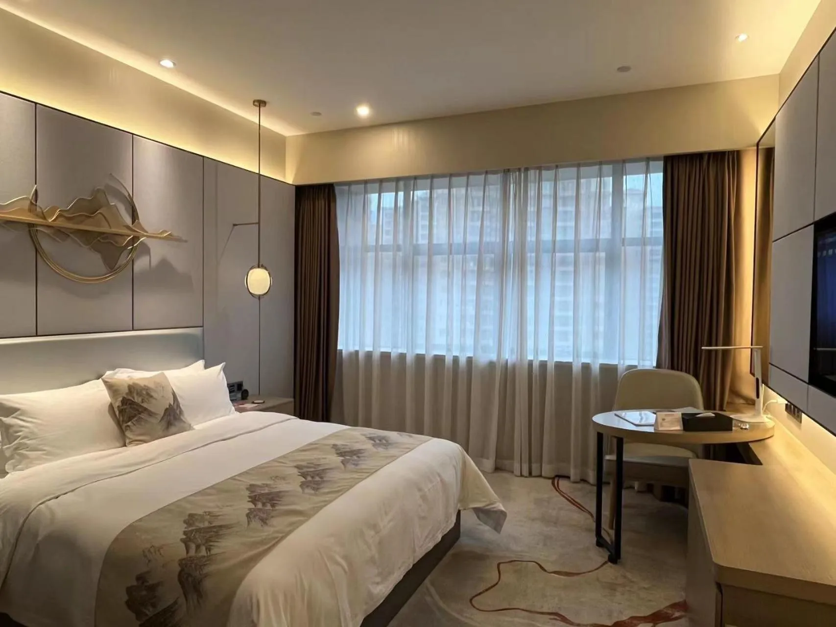 Bed in Qingyuan Argyle Hotel