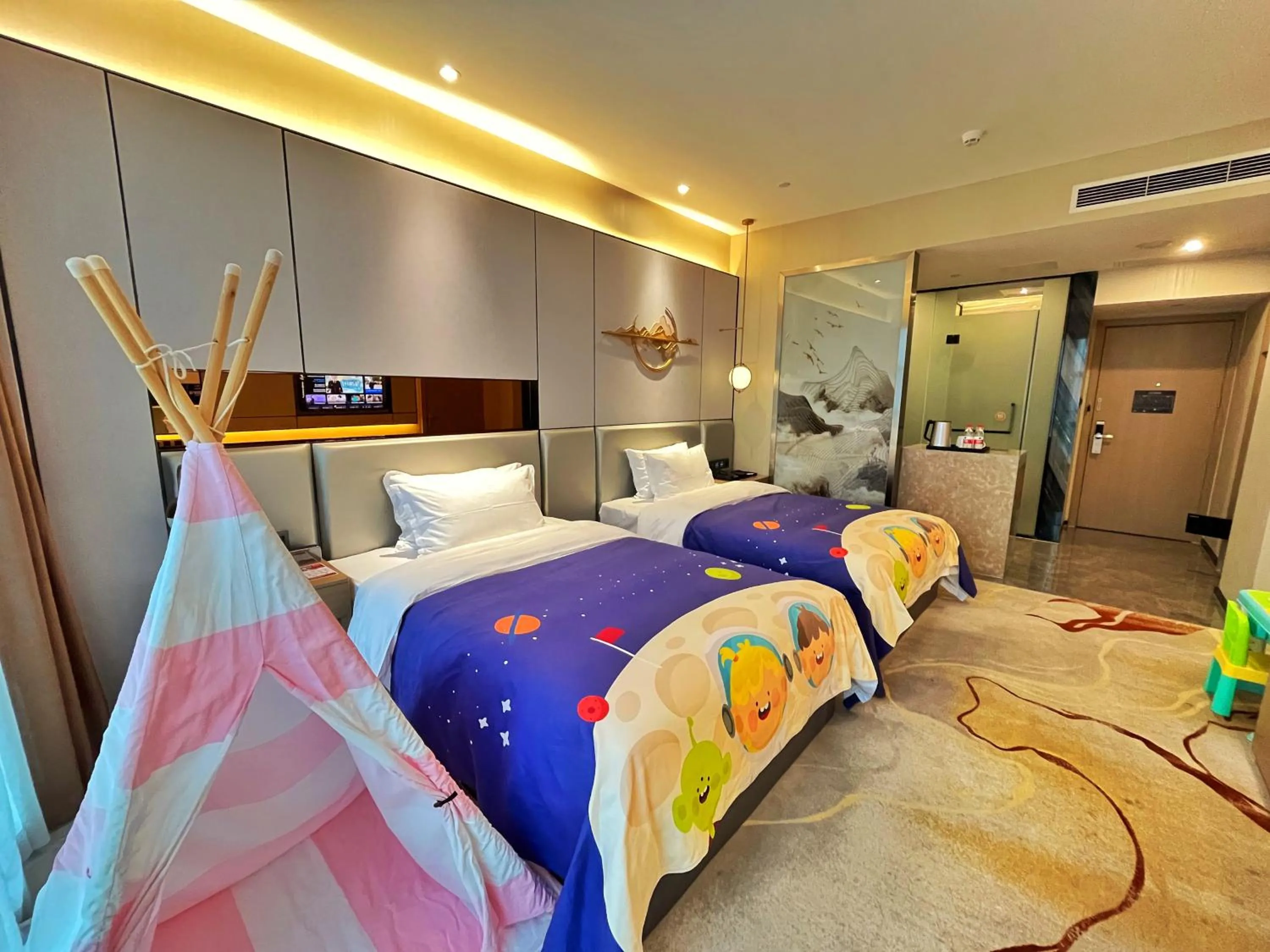 Bed in Qingyuan Argyle Hotel