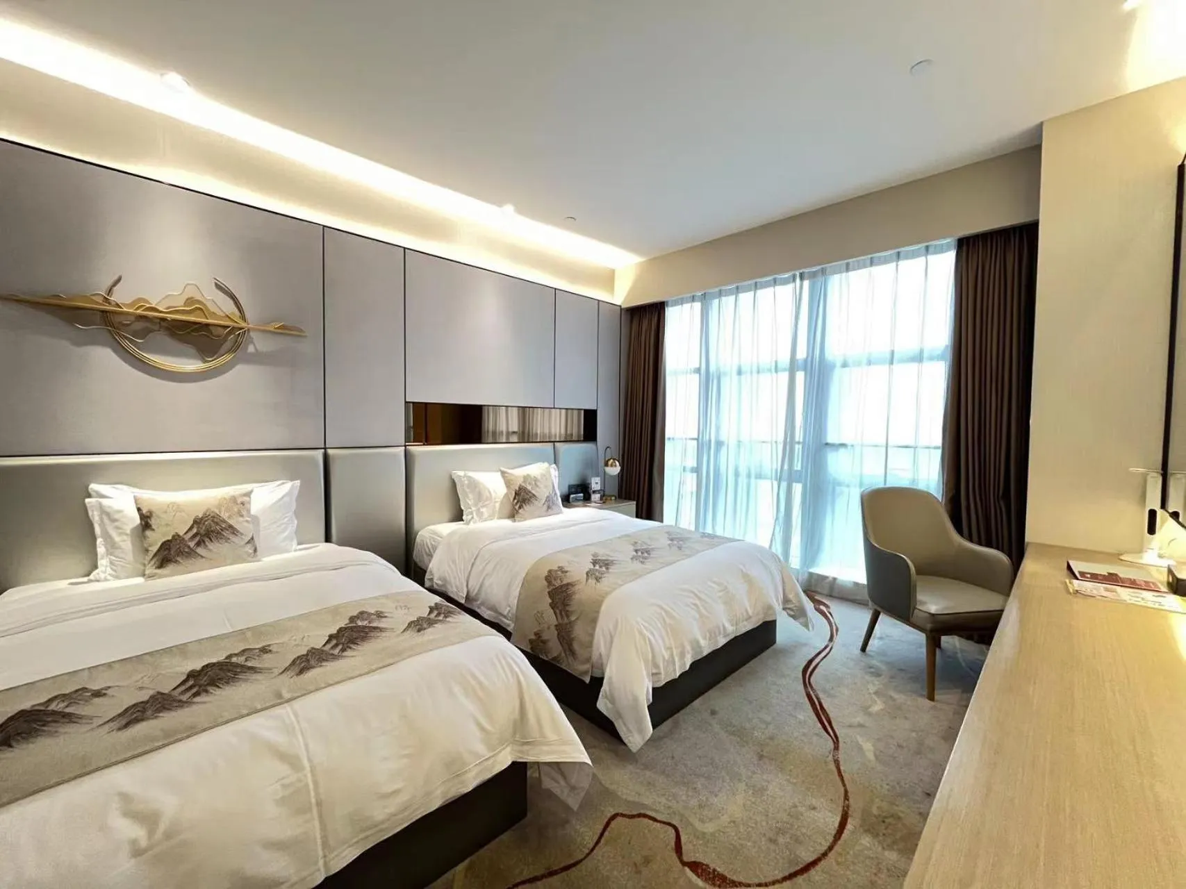 Bed in Qingyuan Argyle Hotel