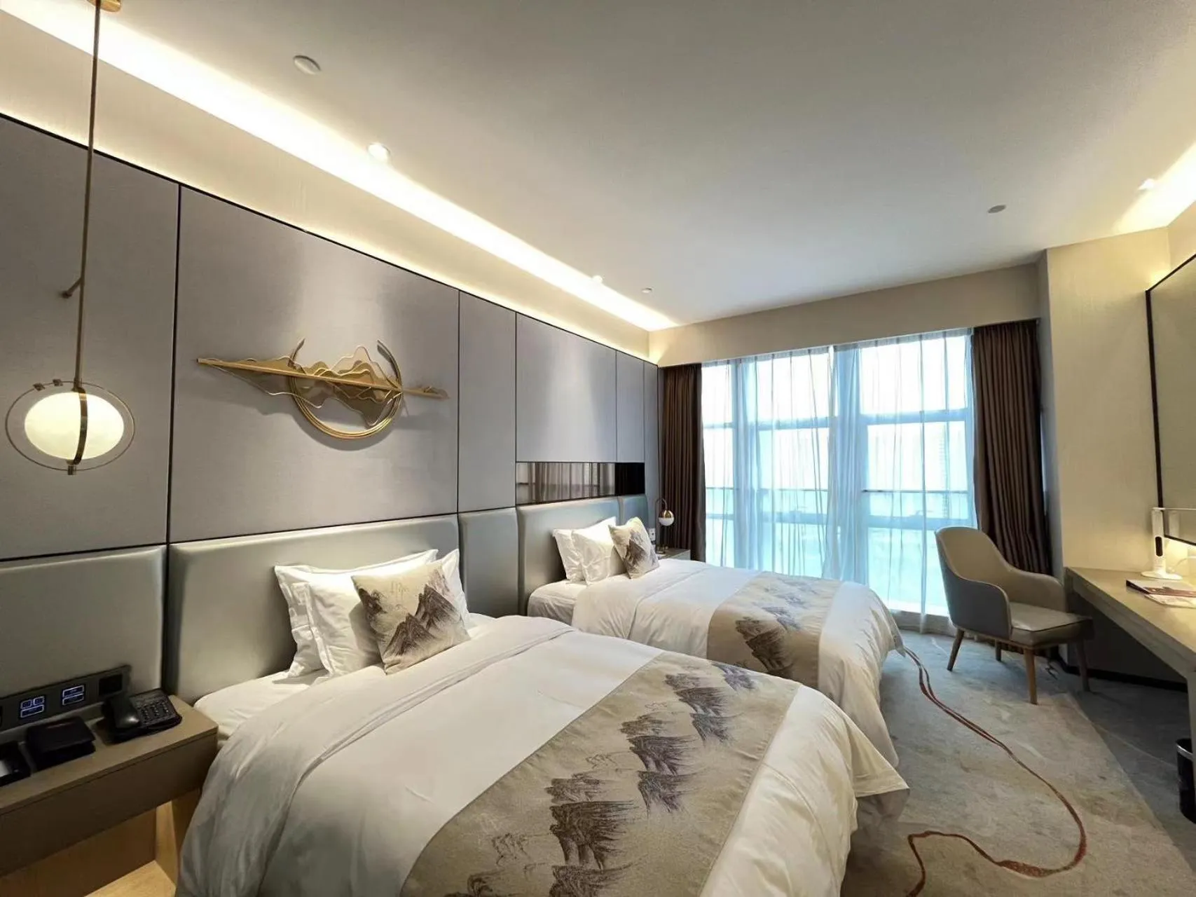 Bed in Qingyuan Argyle Hotel