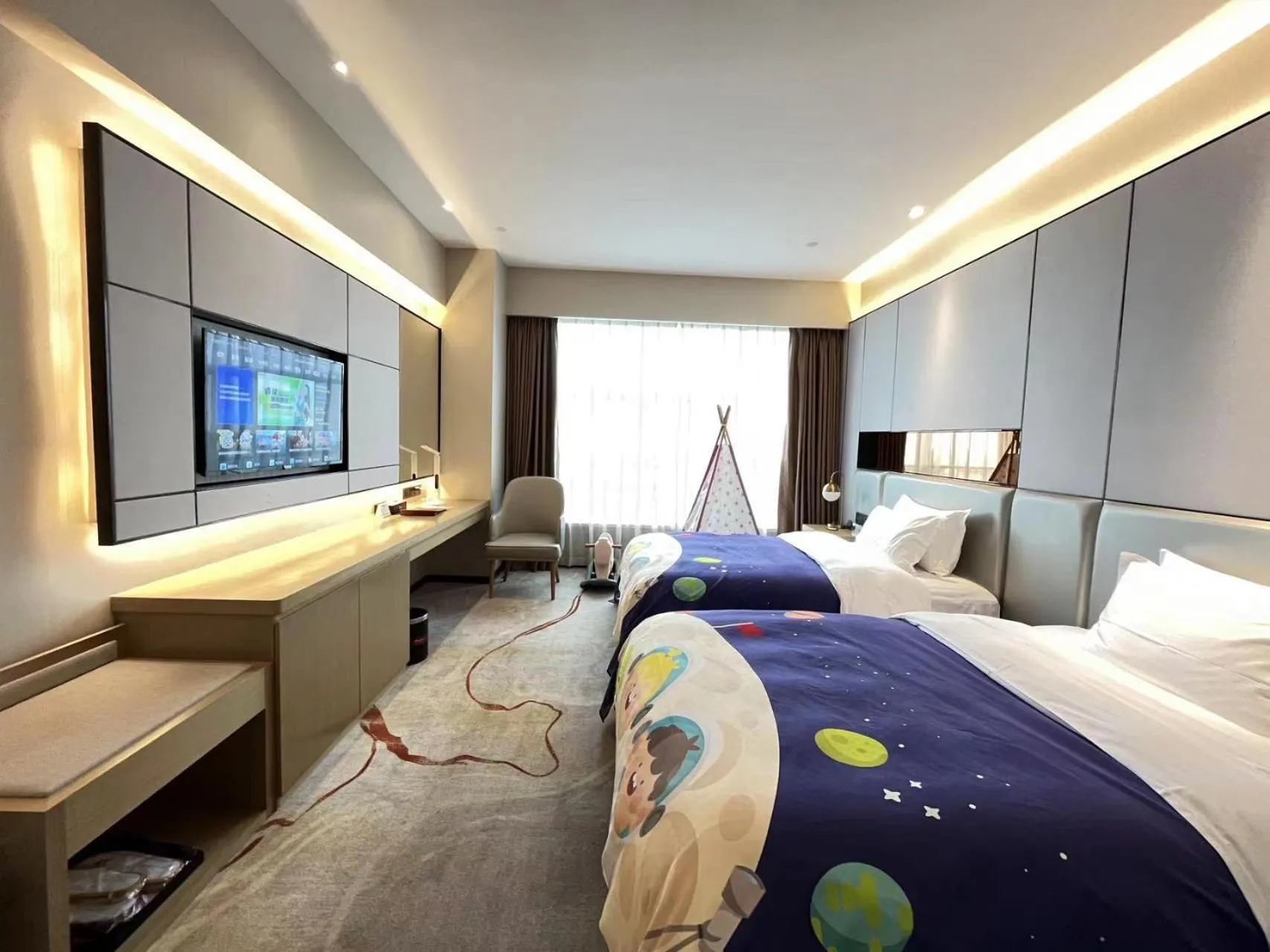 Bed in Qingyuan Argyle Hotel