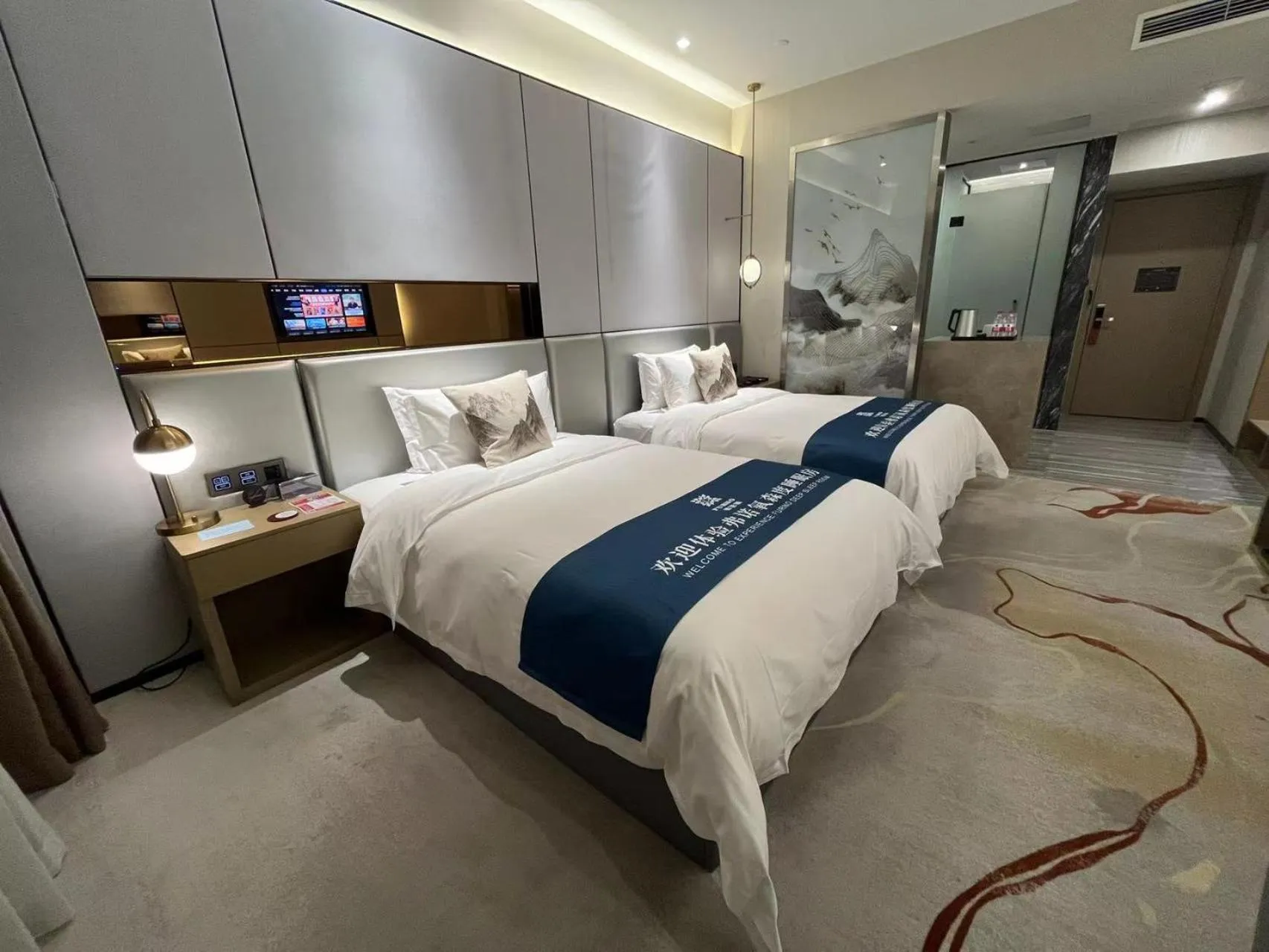 Bed in Qingyuan Argyle Hotel