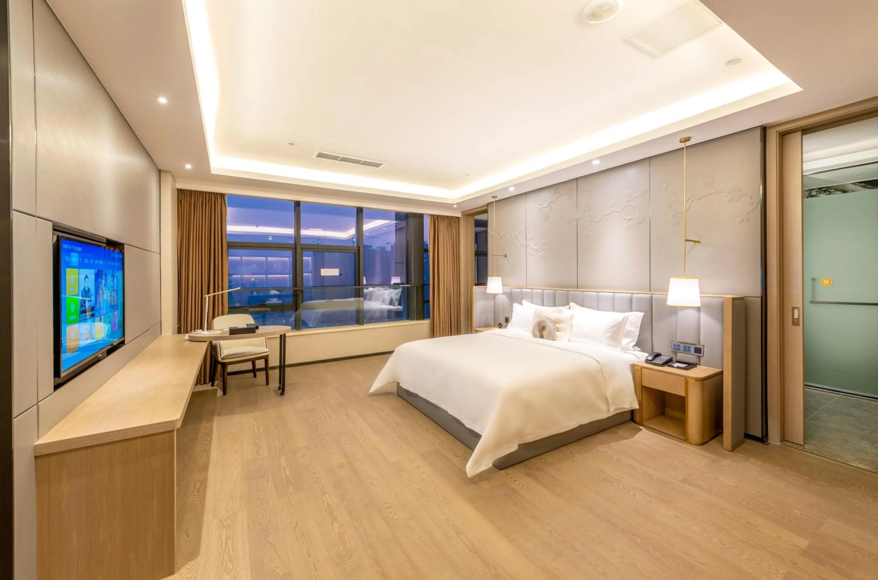 Bed in Qingyuan Argyle Hotel