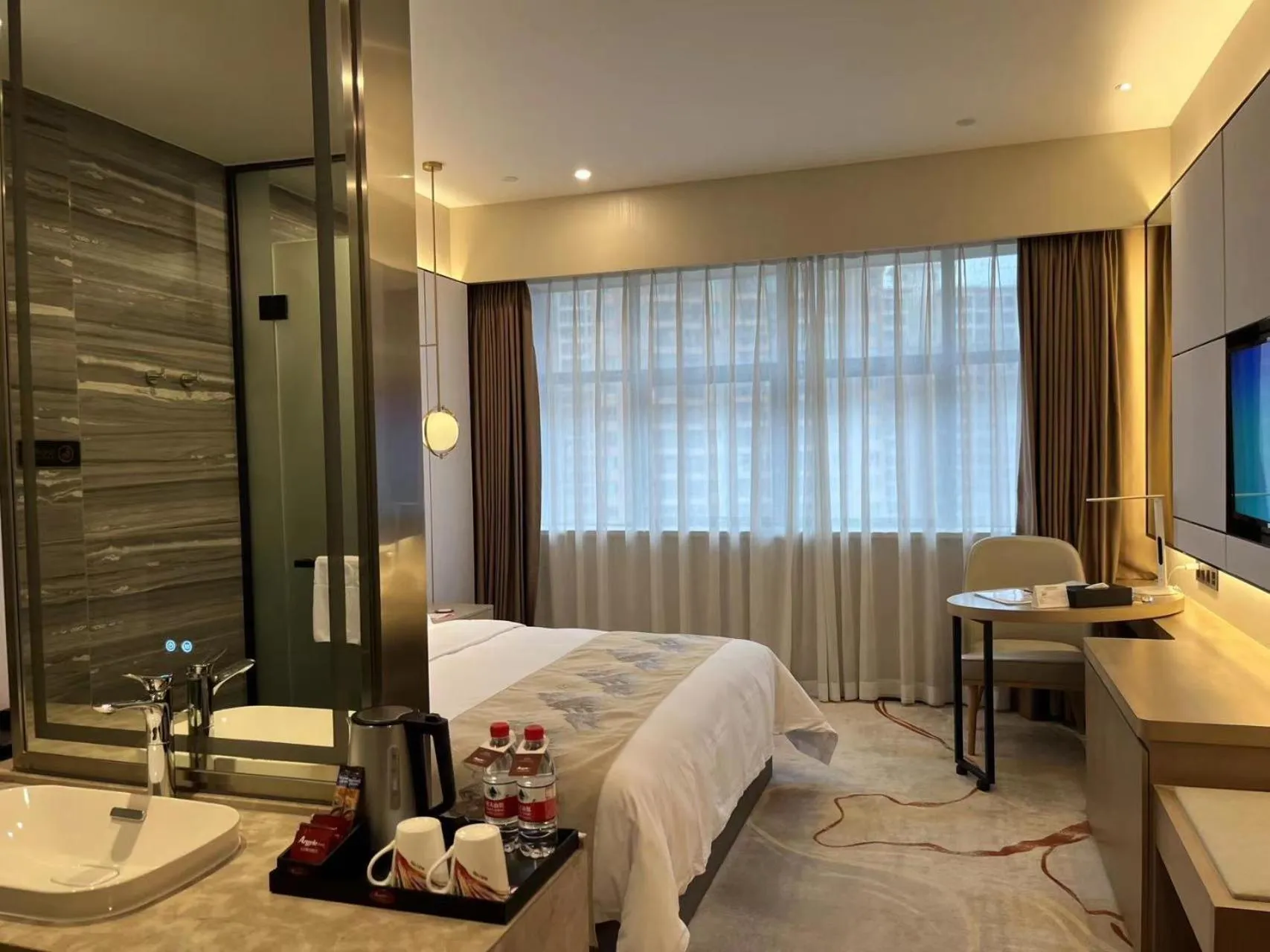 Bed in Qingyuan Argyle Hotel