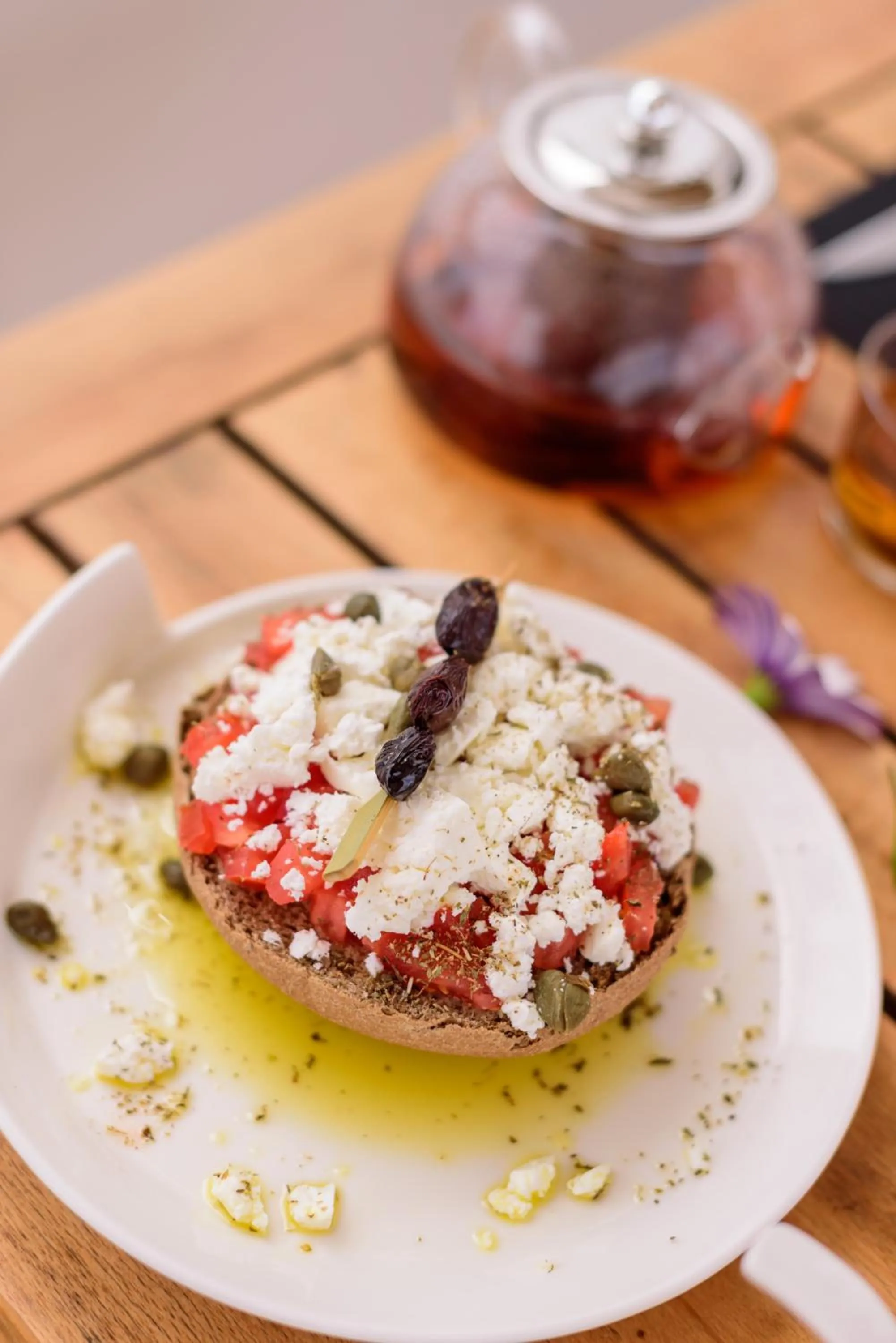 Breakfast in Nefeli Sunset Studios