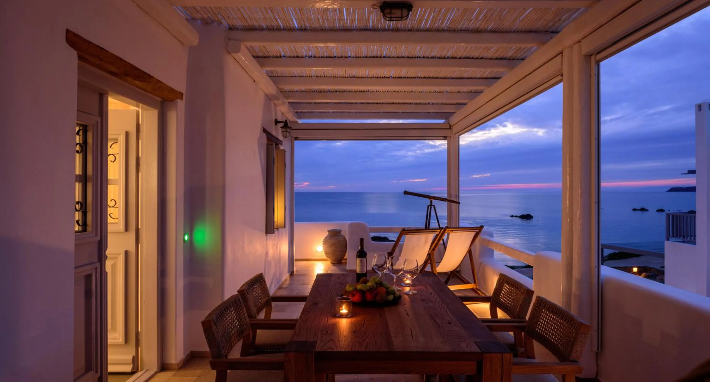 Balcony/Terrace in Nefeli Sunset Studios