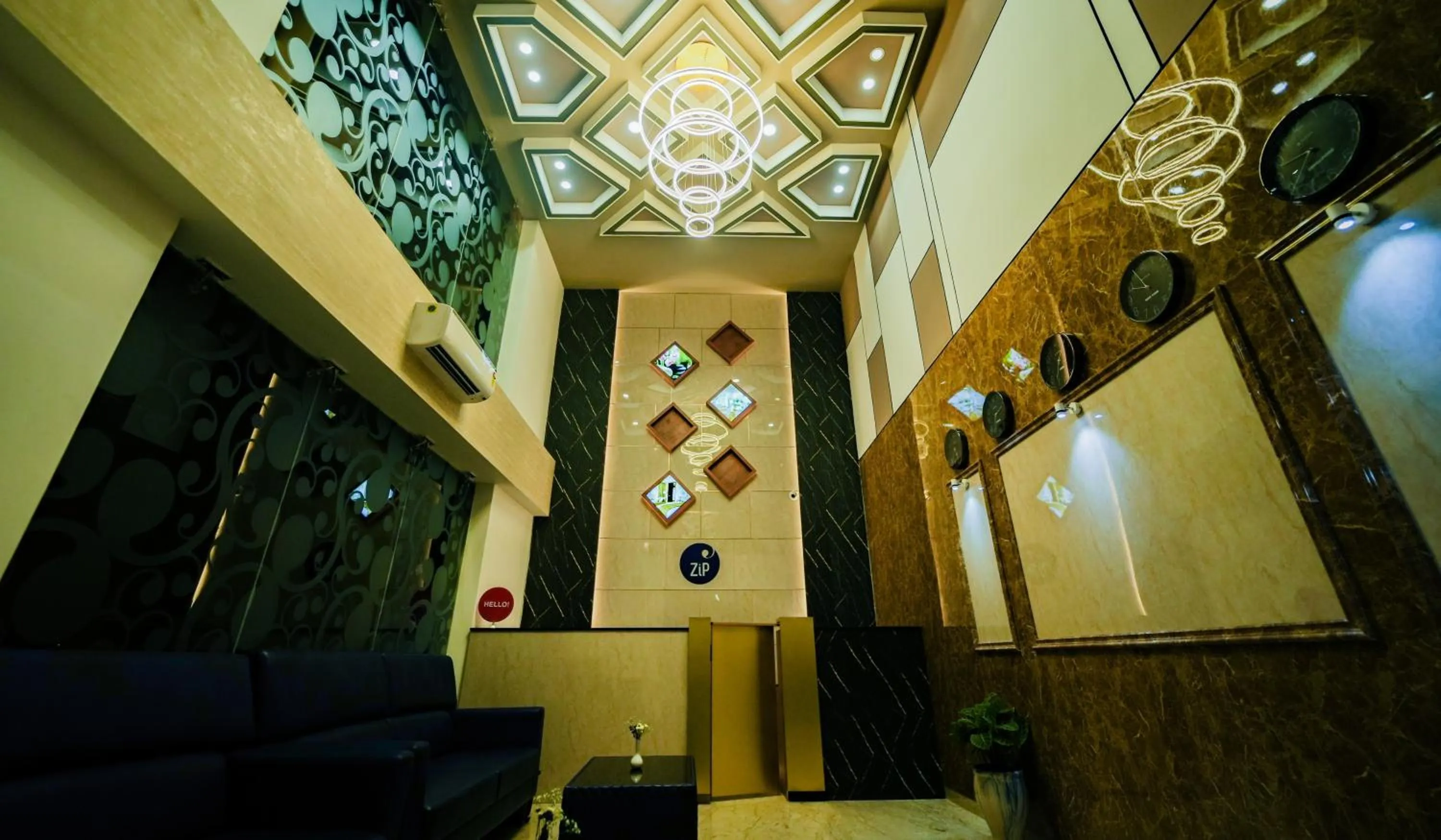 Lobby or reception in Zip By Spree Hotels PurpleOrchid Whitefield