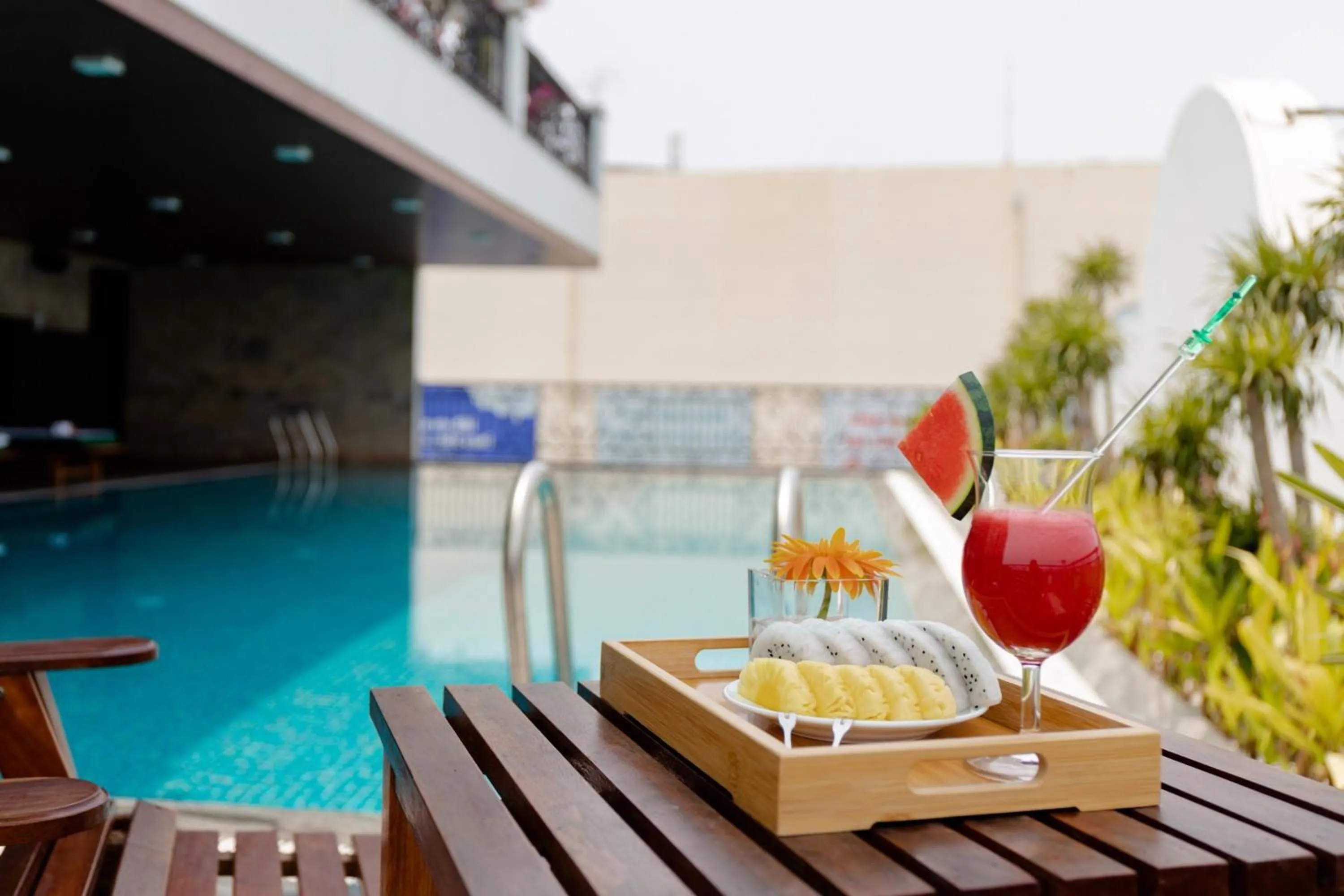 Swimming pool in Florence Hotel
