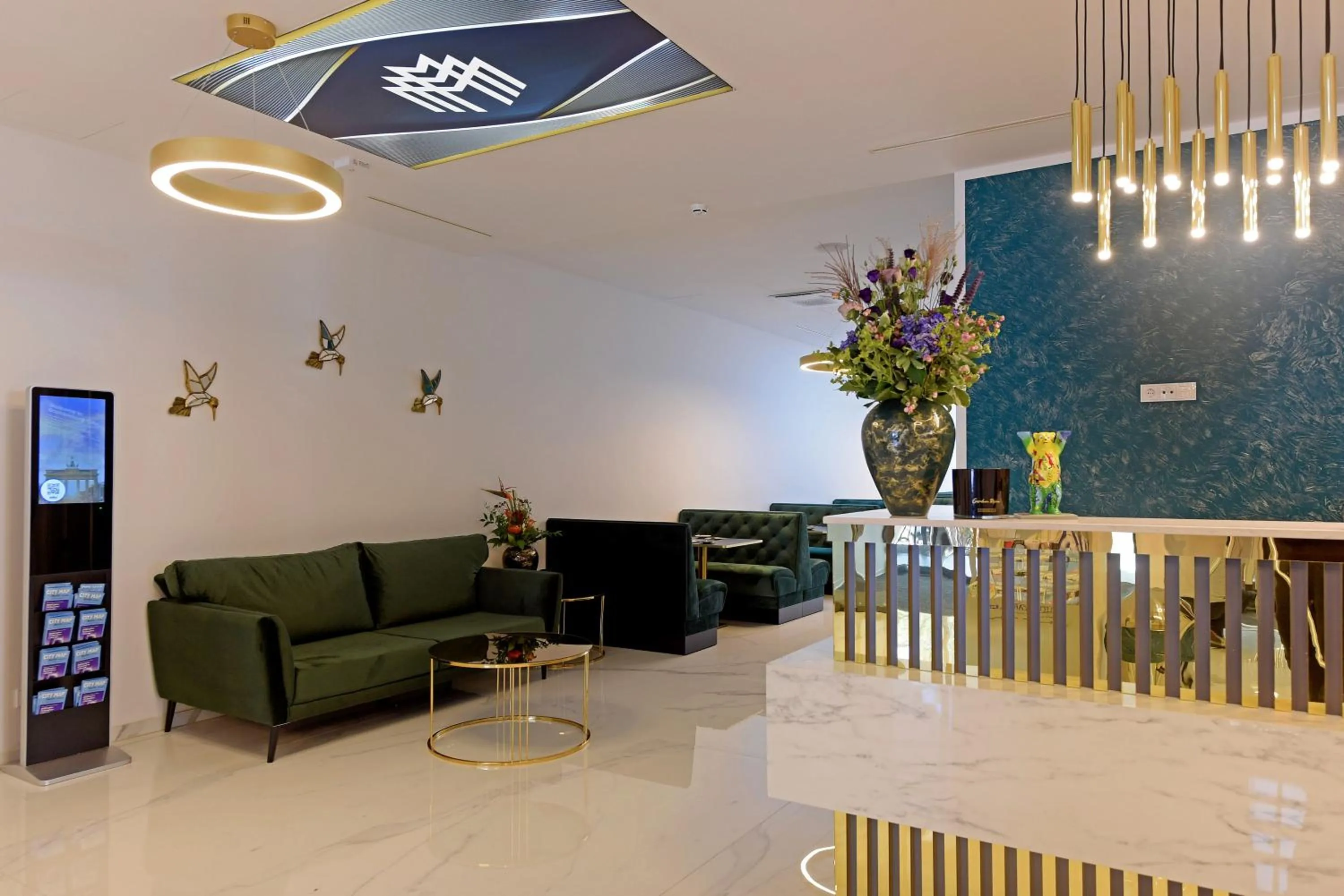 Lobby or reception in M-Pire Hotel Berlin