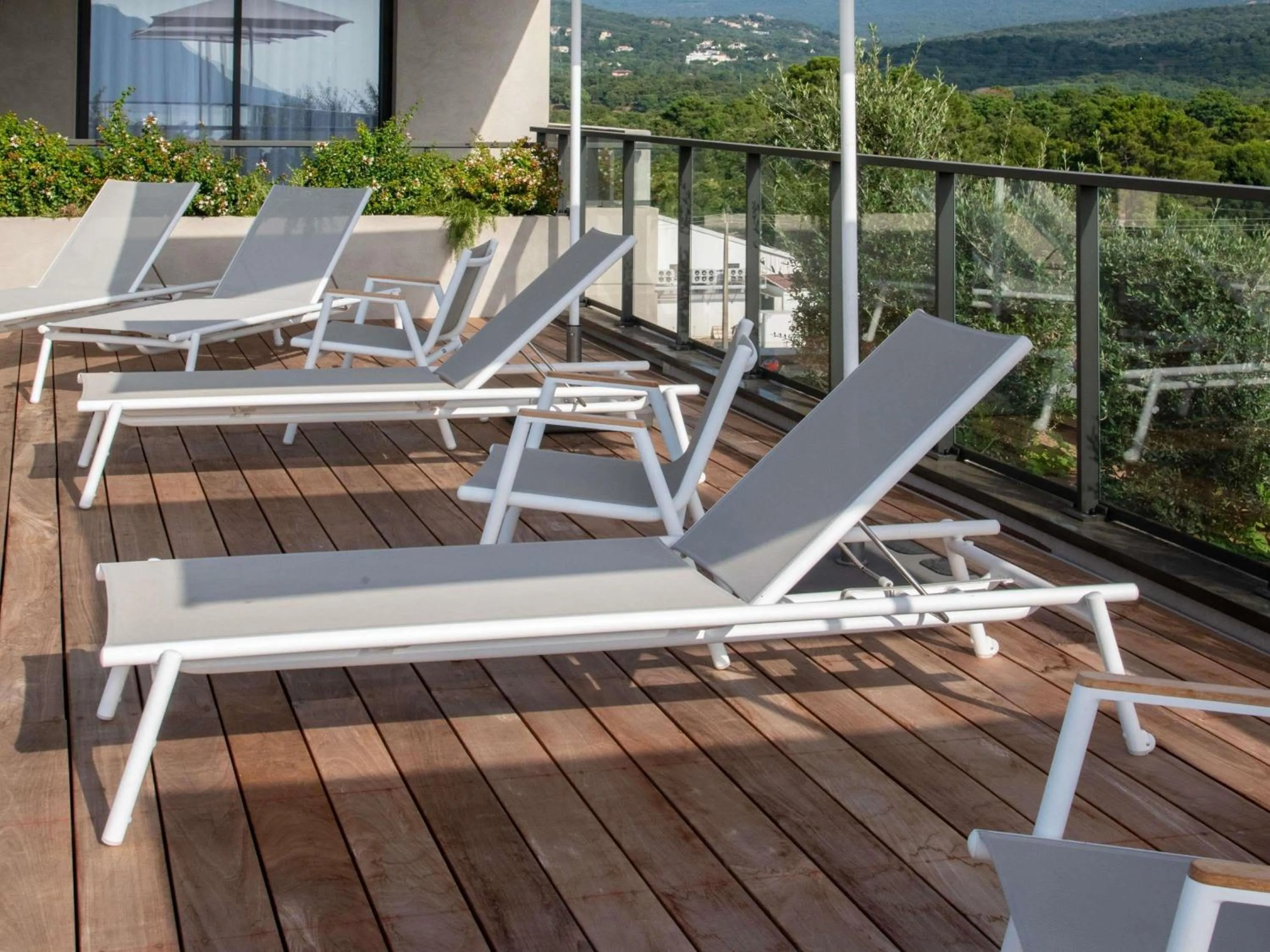 Pool view in ibis Styles Porto Vecchio