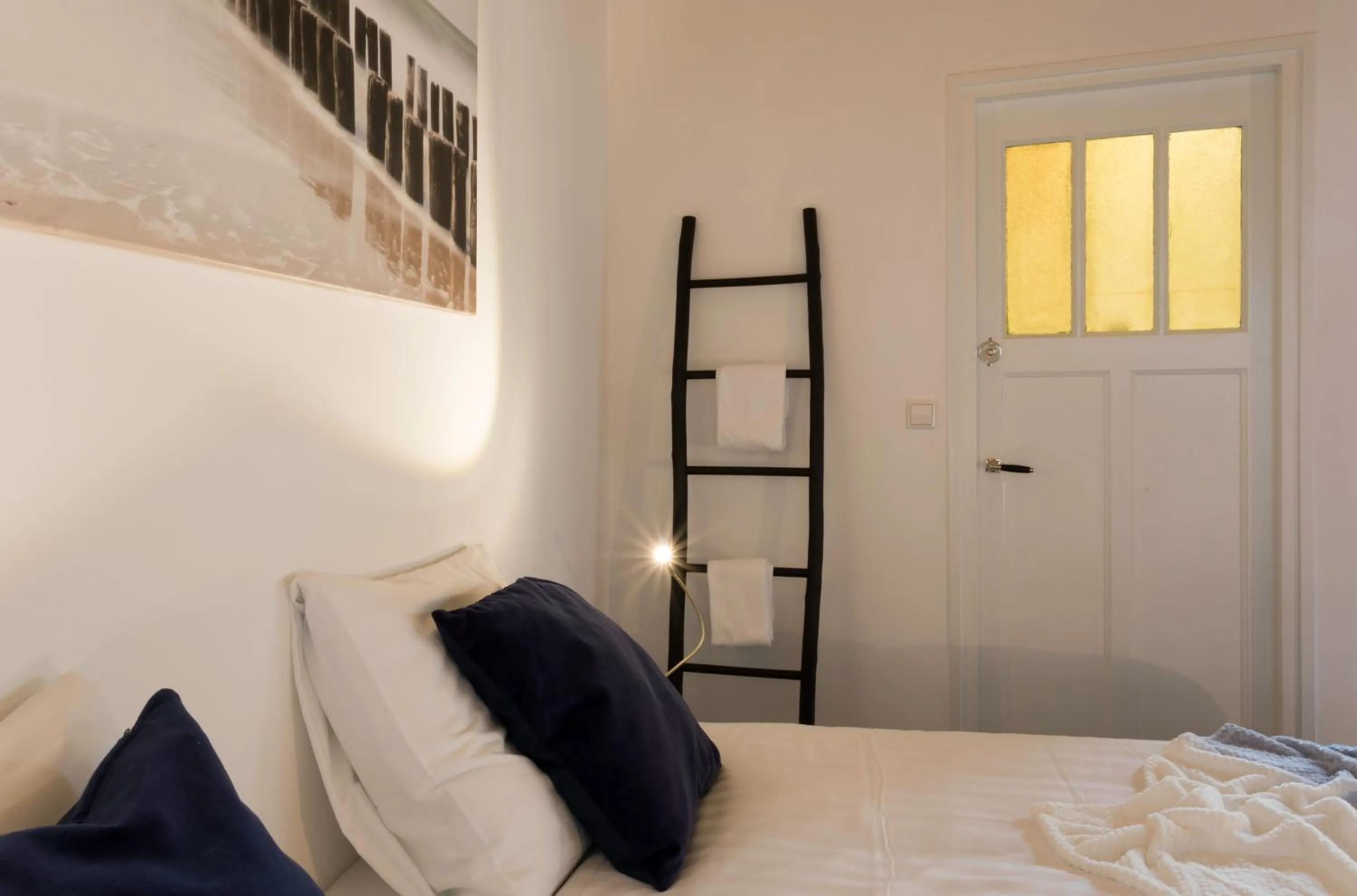 Bed in Hotel Zilt Studio's