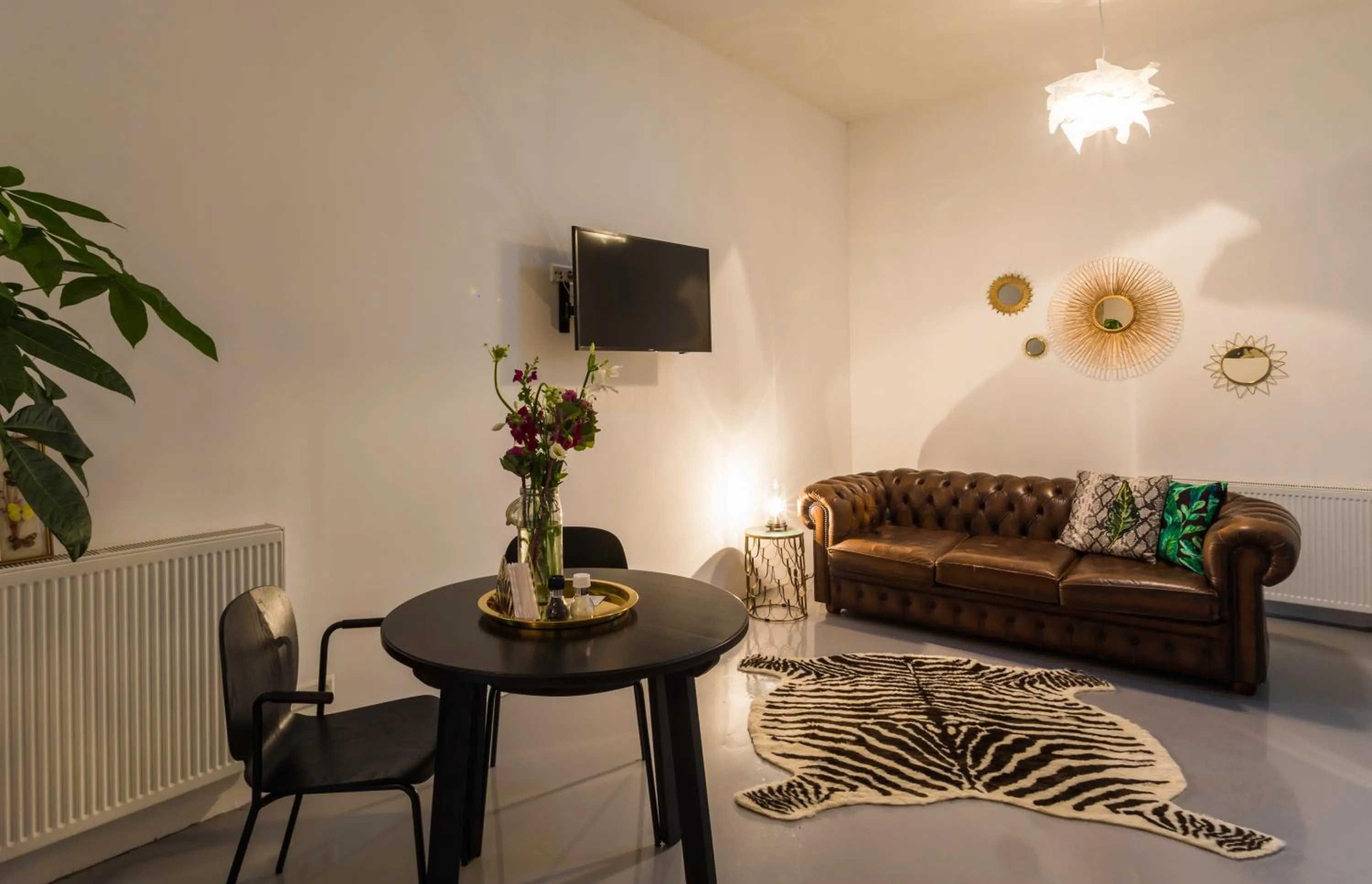 Seating area in Hotel Zilt Studio's