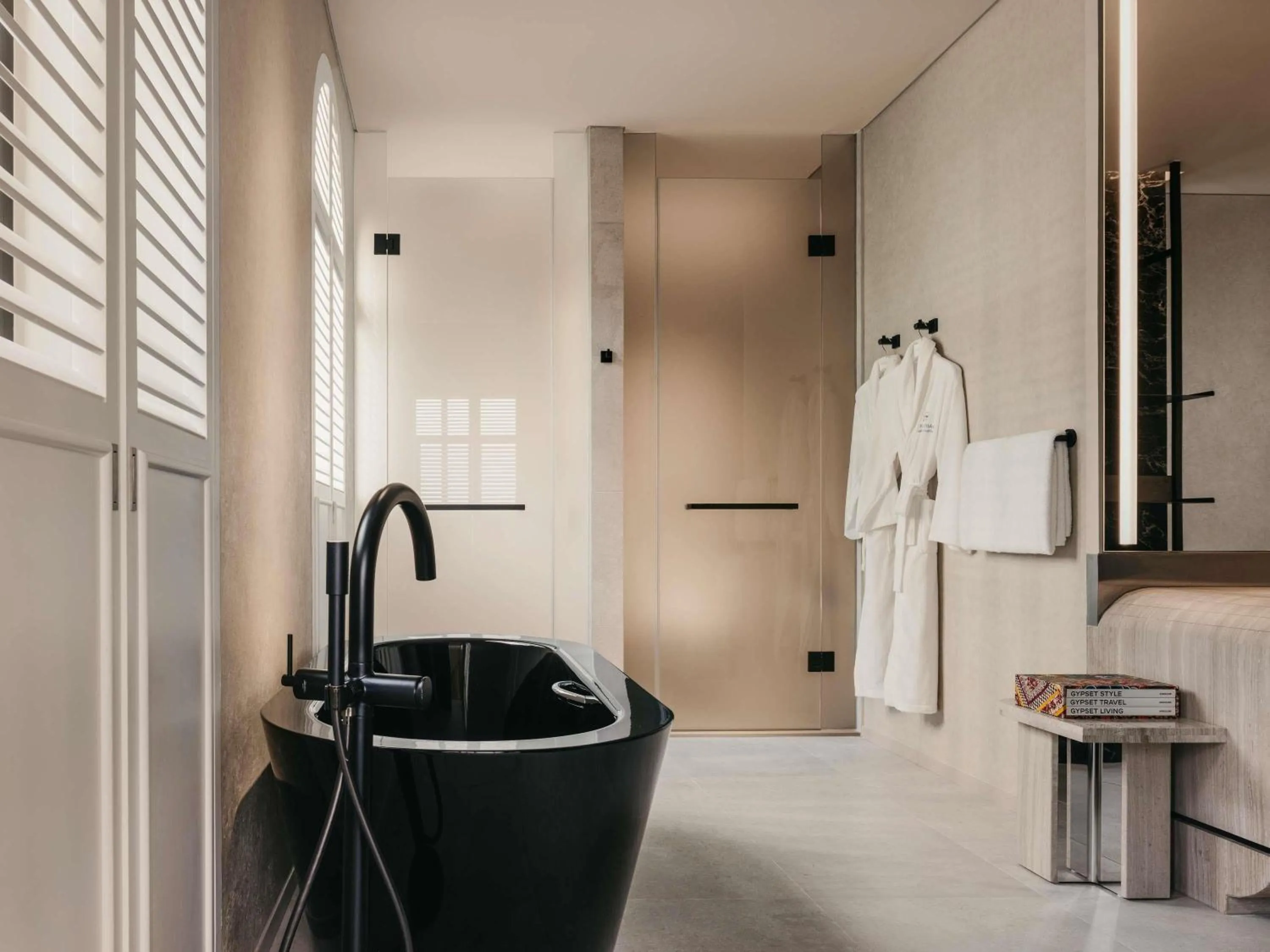 Bedroom in Mondrian Singapore Duxton