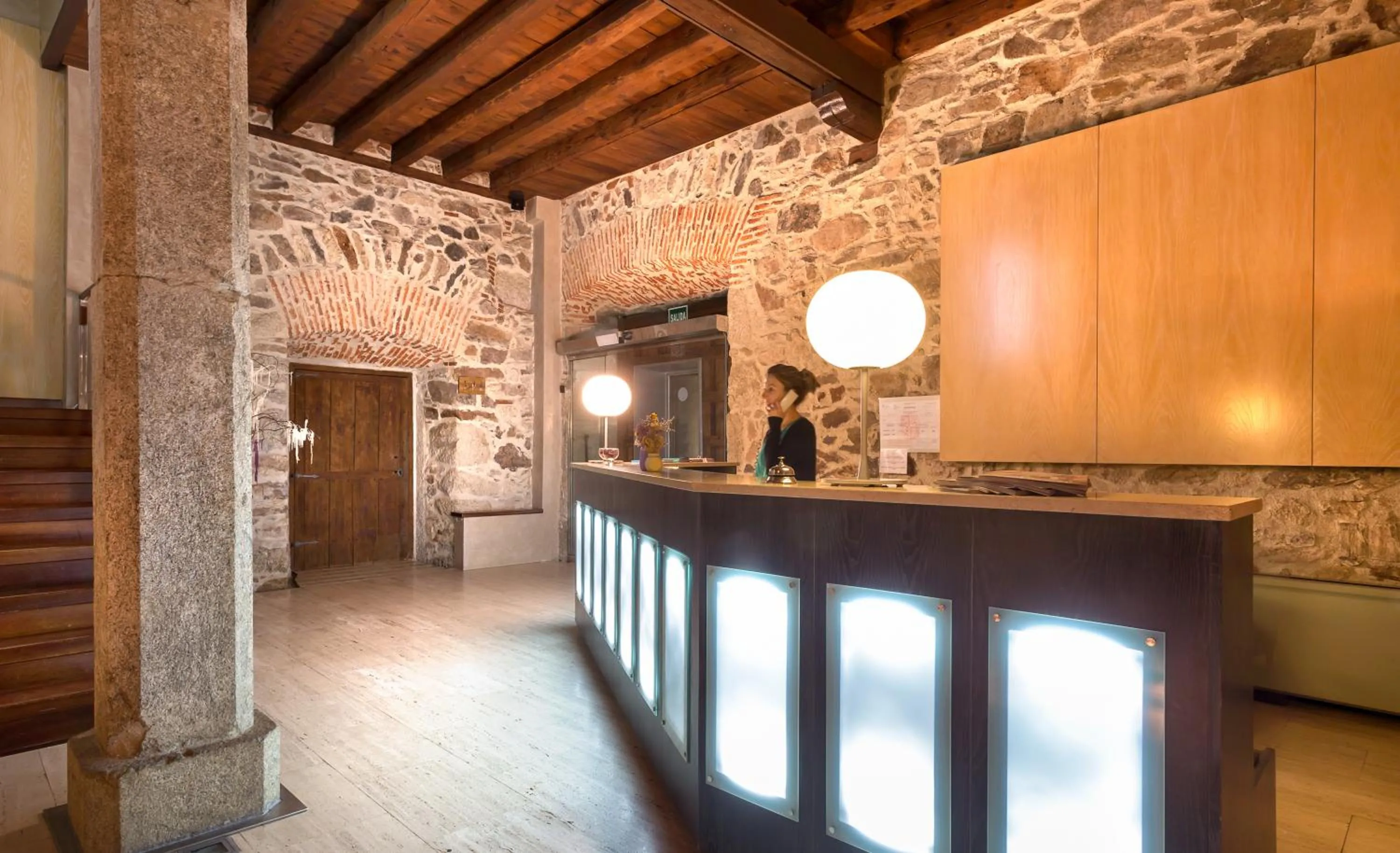 Lobby or reception in Izan Puerta de Gredos