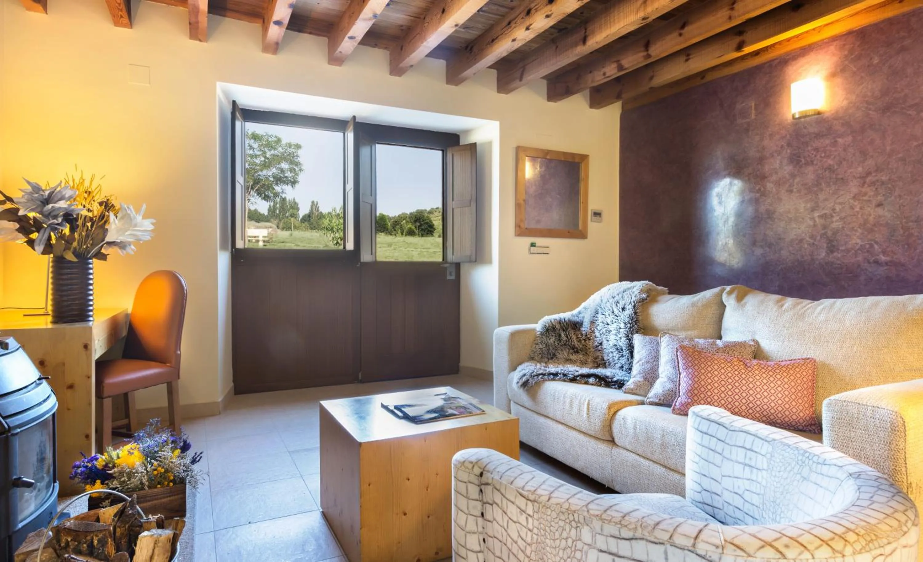 Living room in Izan Puerta de Gredos
