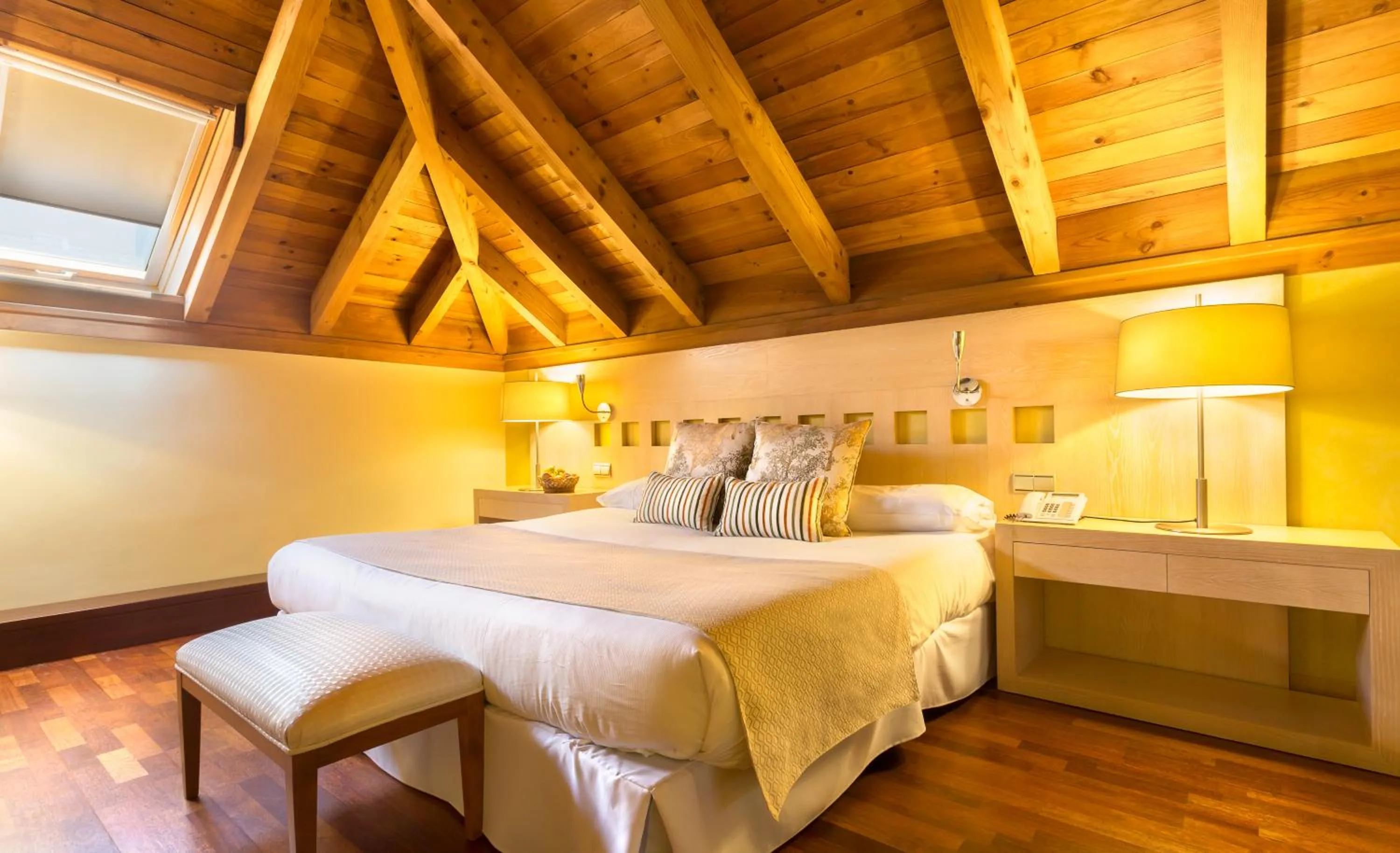 Decorative detail, Bed in Izan Puerta de Gredos