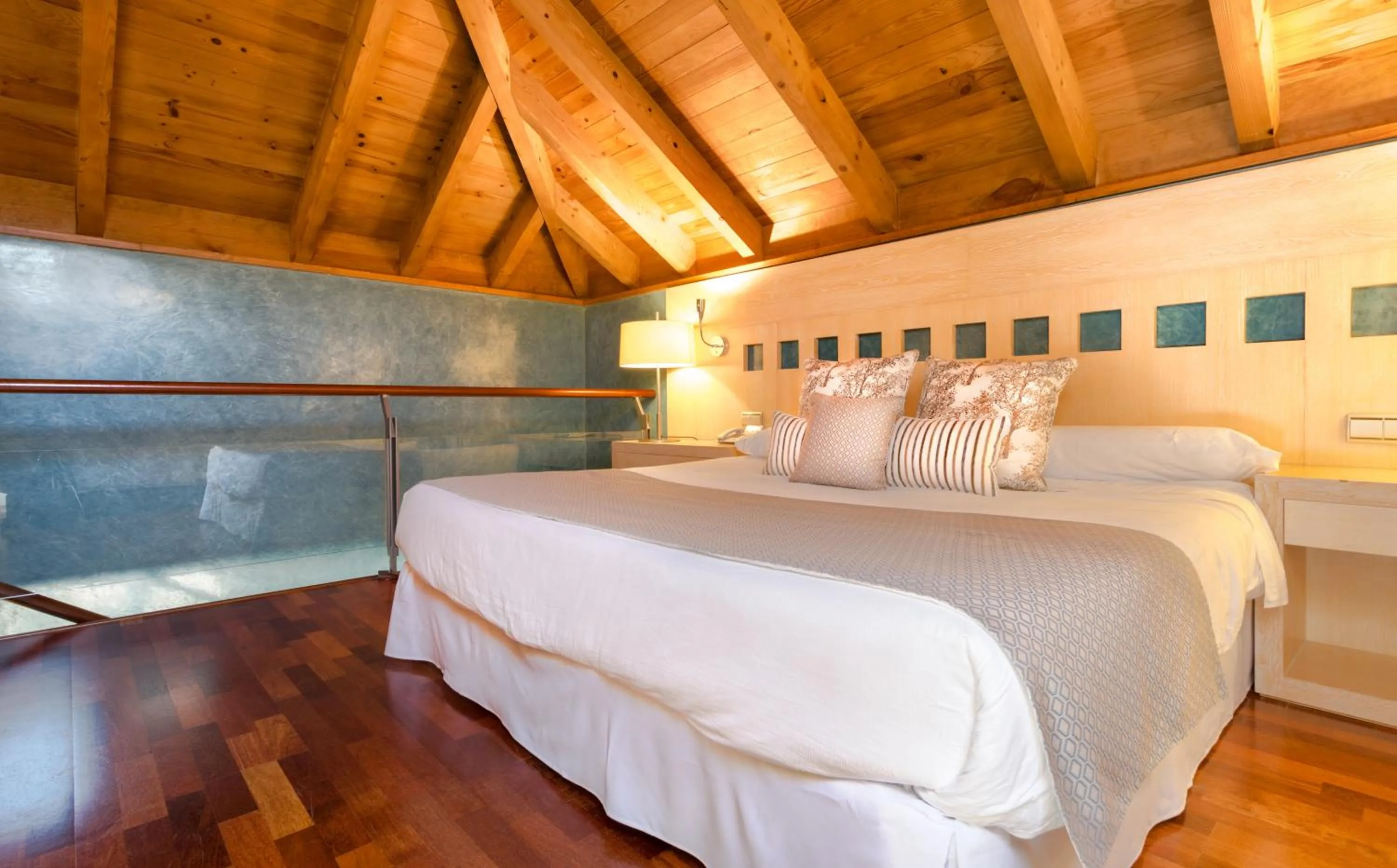 Decorative detail, Bed in Izan Puerta de Gredos