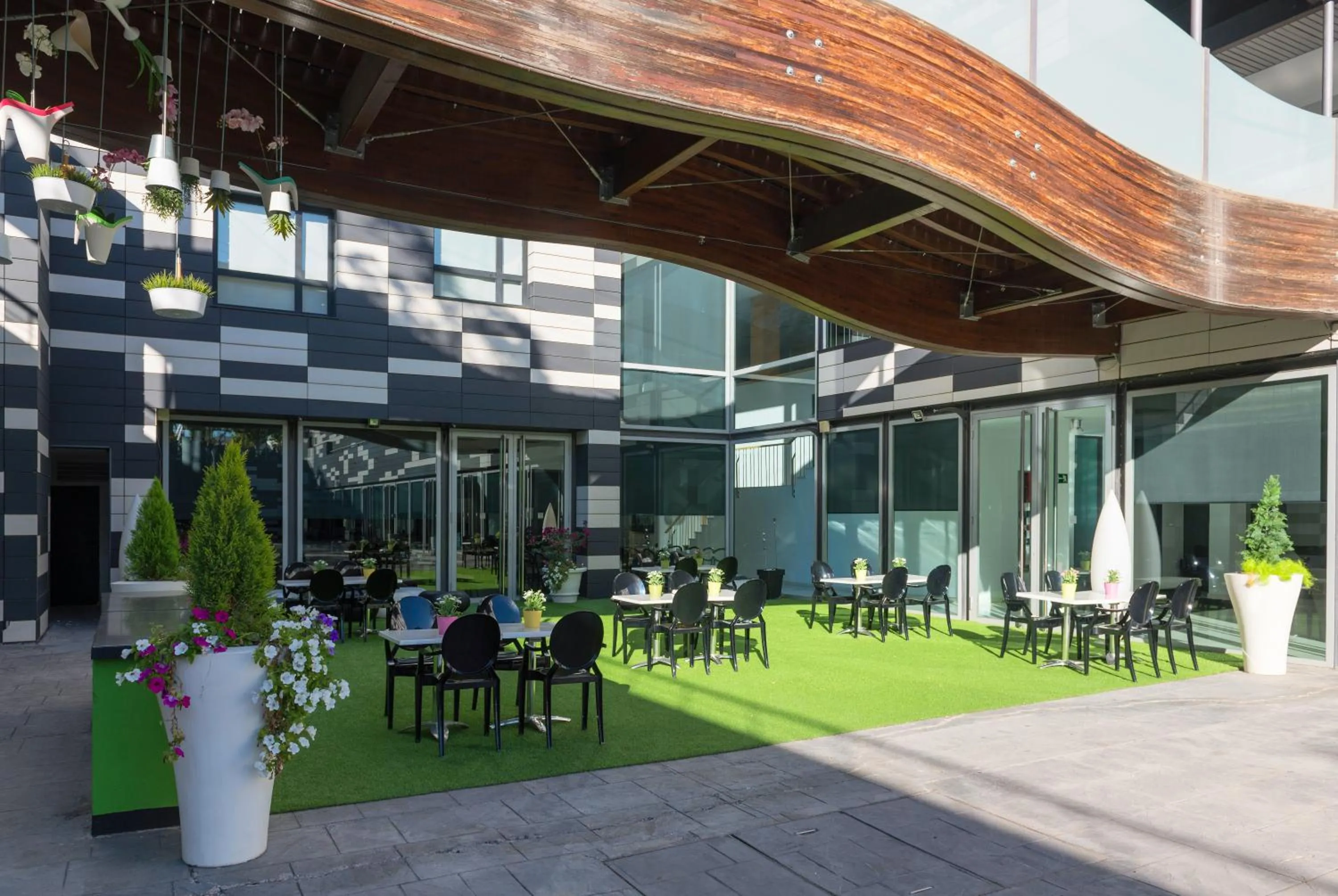 Balcony/Terrace in Hotel Zentral Ave