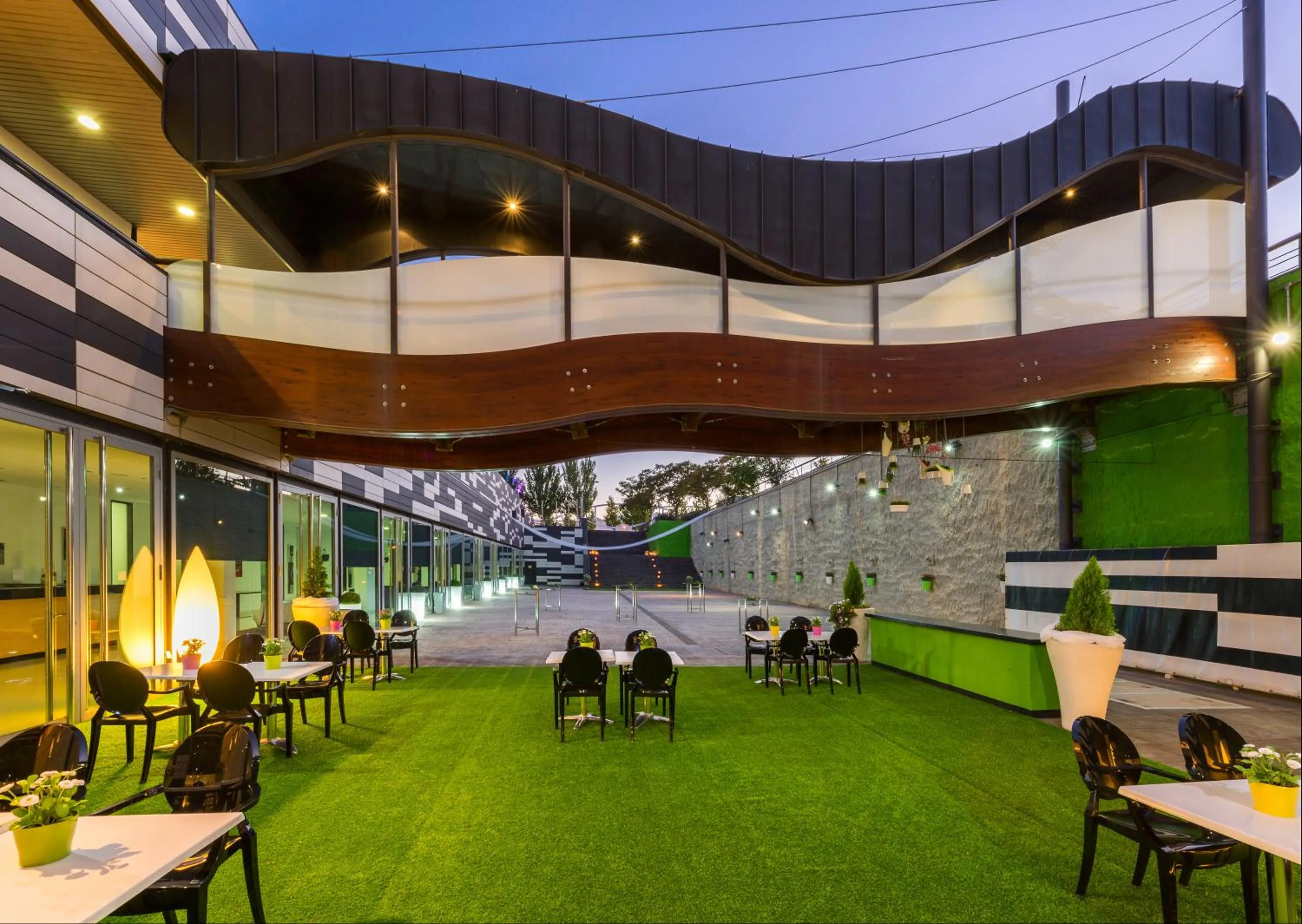 Balcony/Terrace in Hotel Zentral Ave