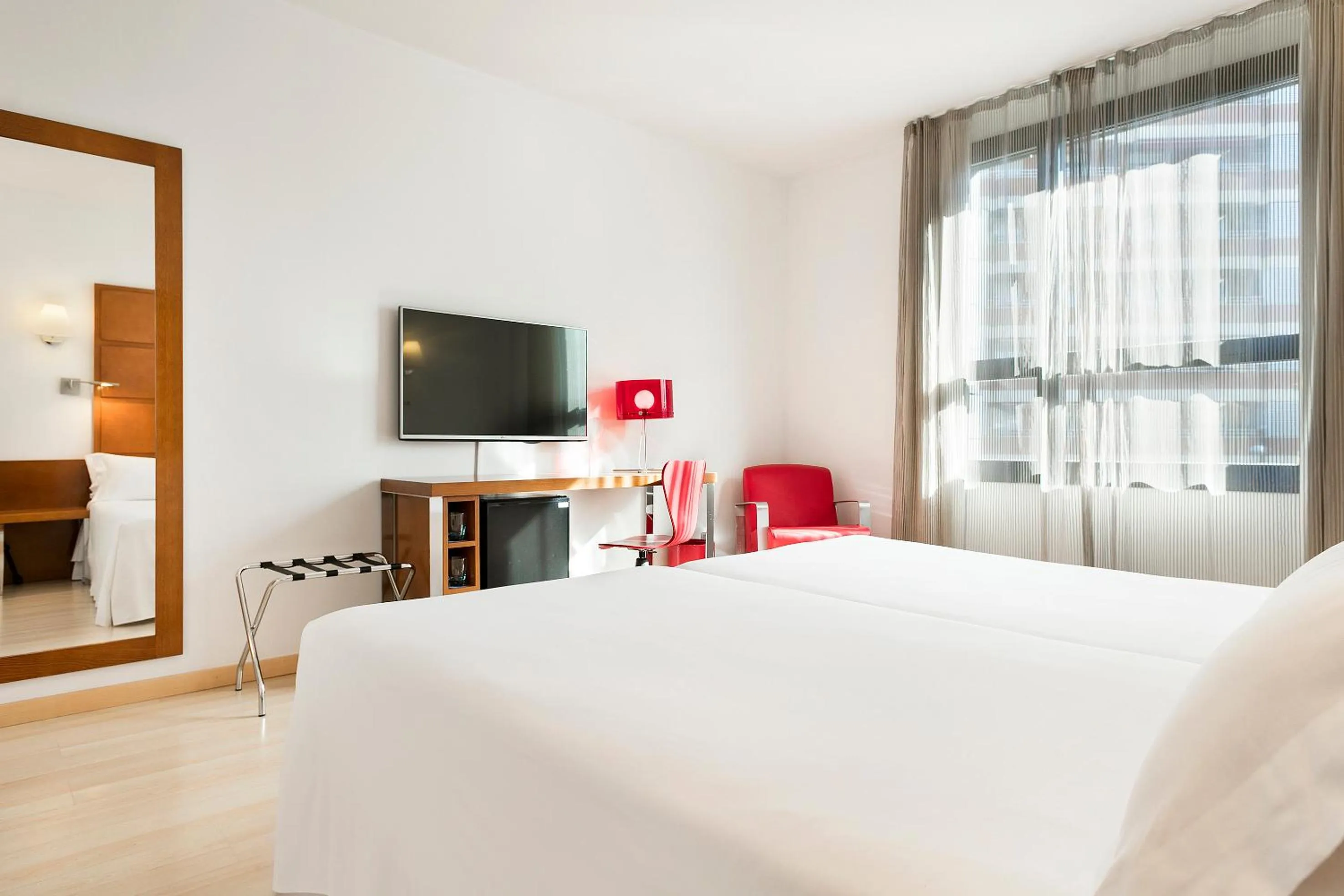 Photo of the whole room, Bed in Hotel Zentral Ave