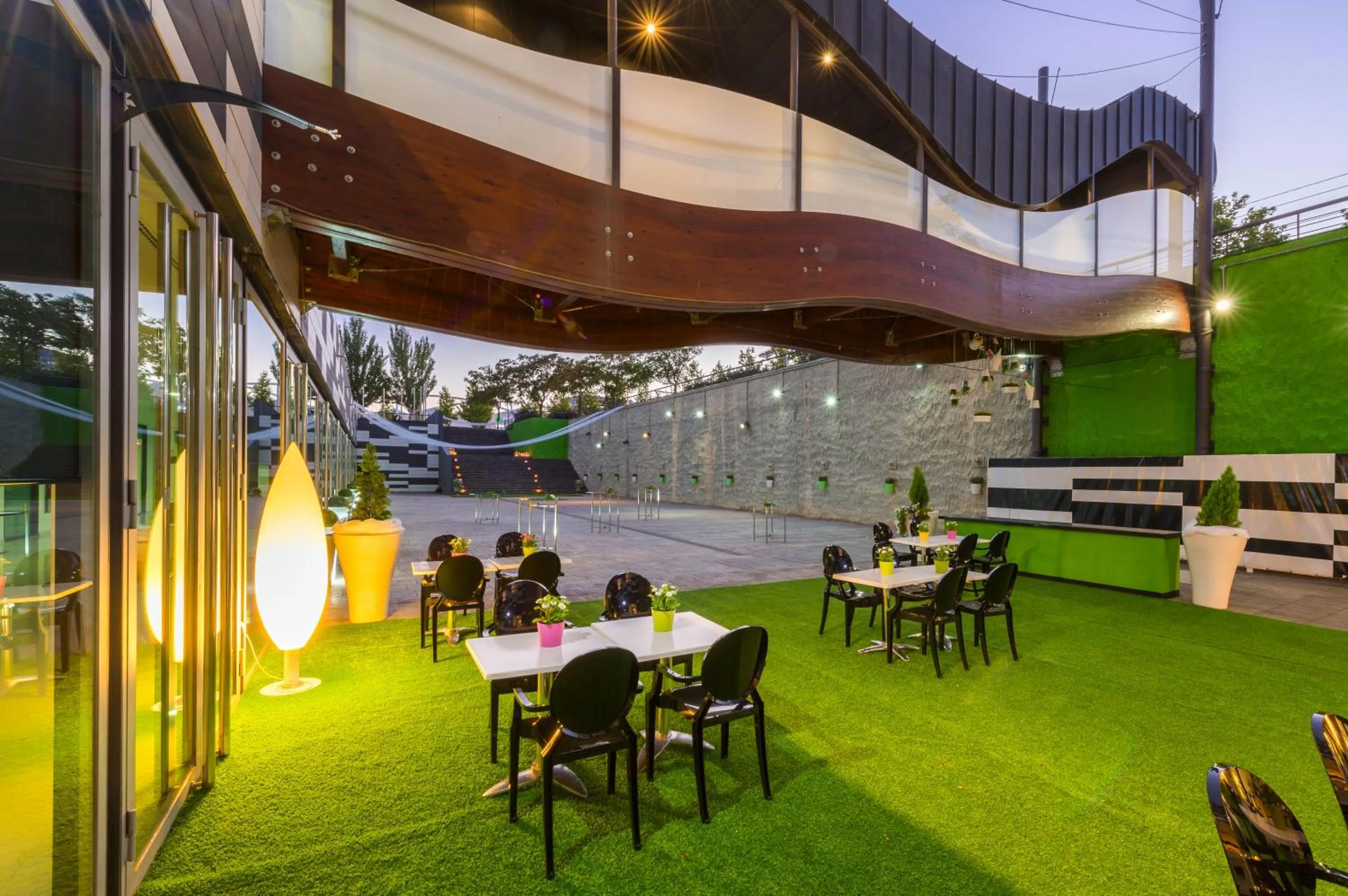 Balcony/Terrace in Hotel Zentral Ave