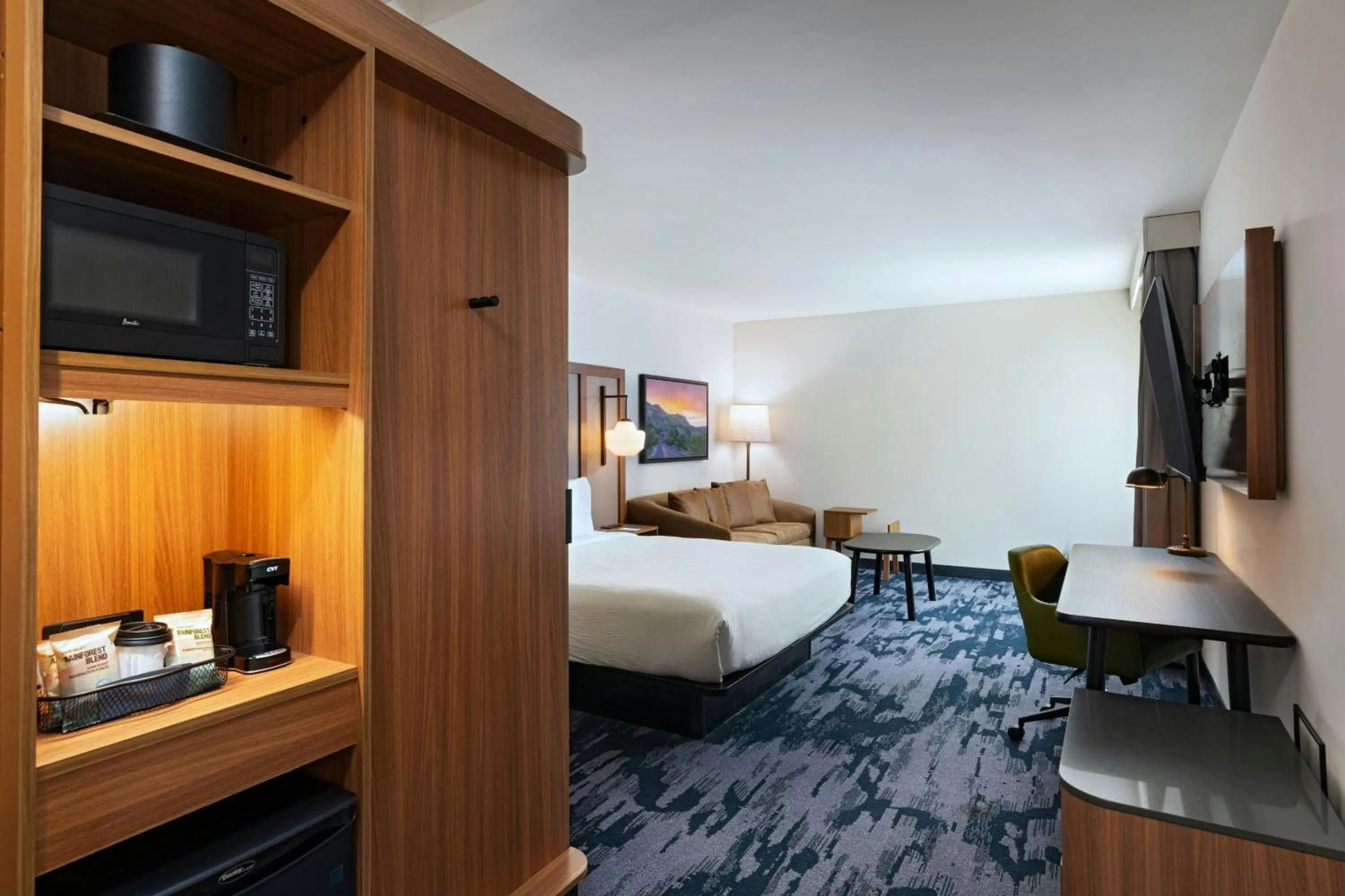 Photo of the whole room, Bed in Fairfield Inn & Suites Austin Downtown