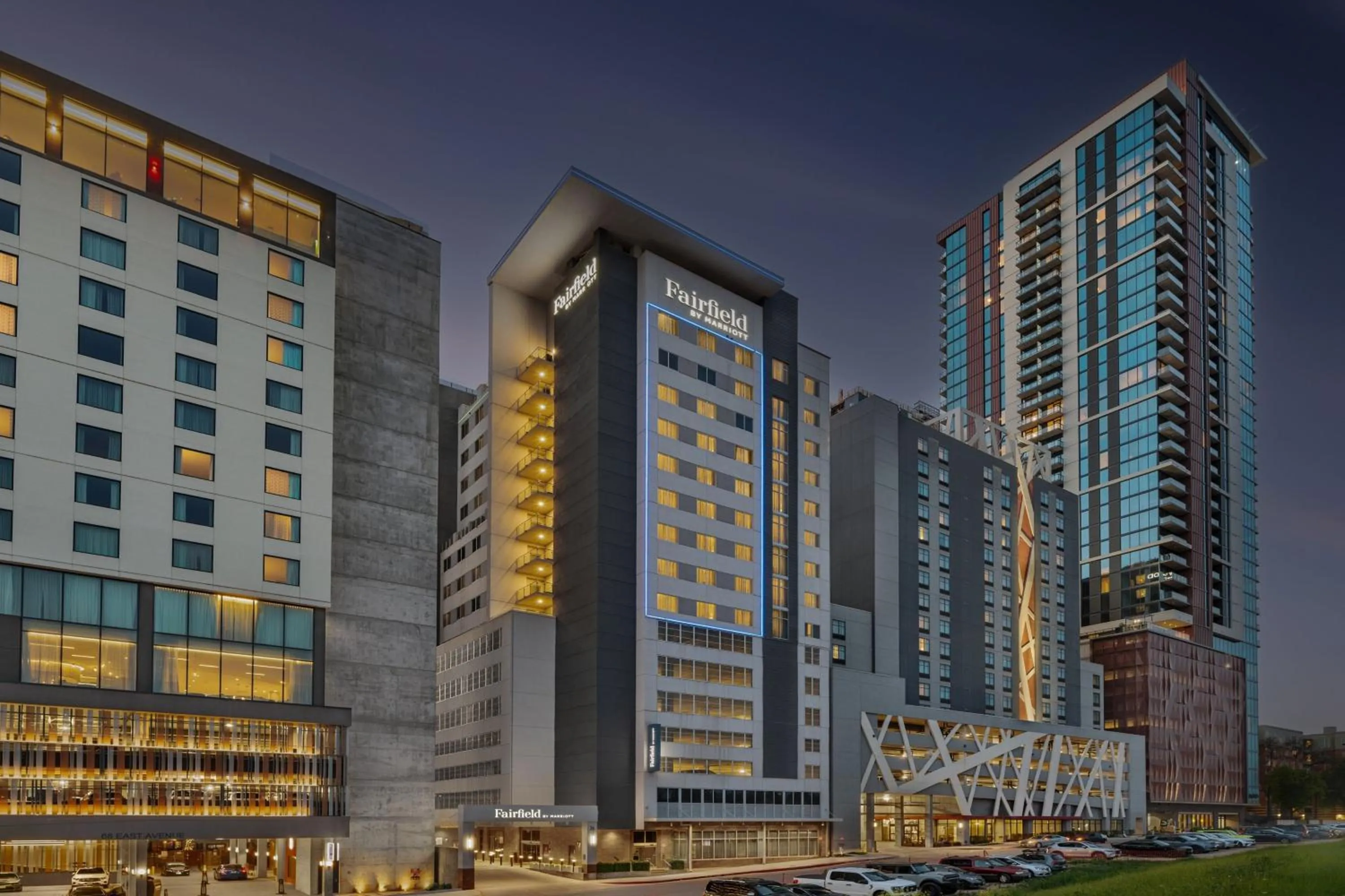 Property building in Fairfield Inn & Suites Austin Downtown