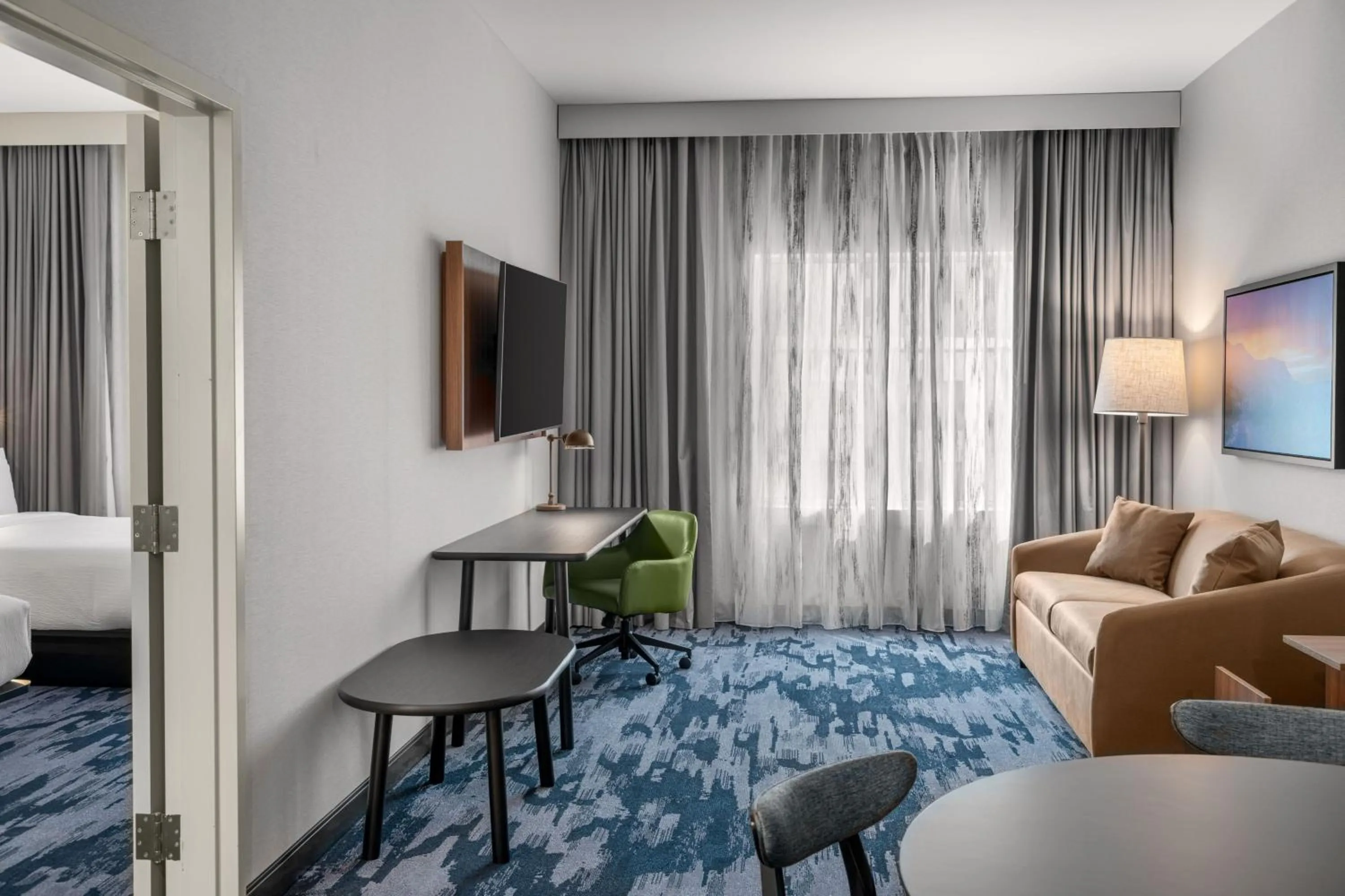 Bedroom, Bed in Fairfield Inn & Suites Austin Downtown