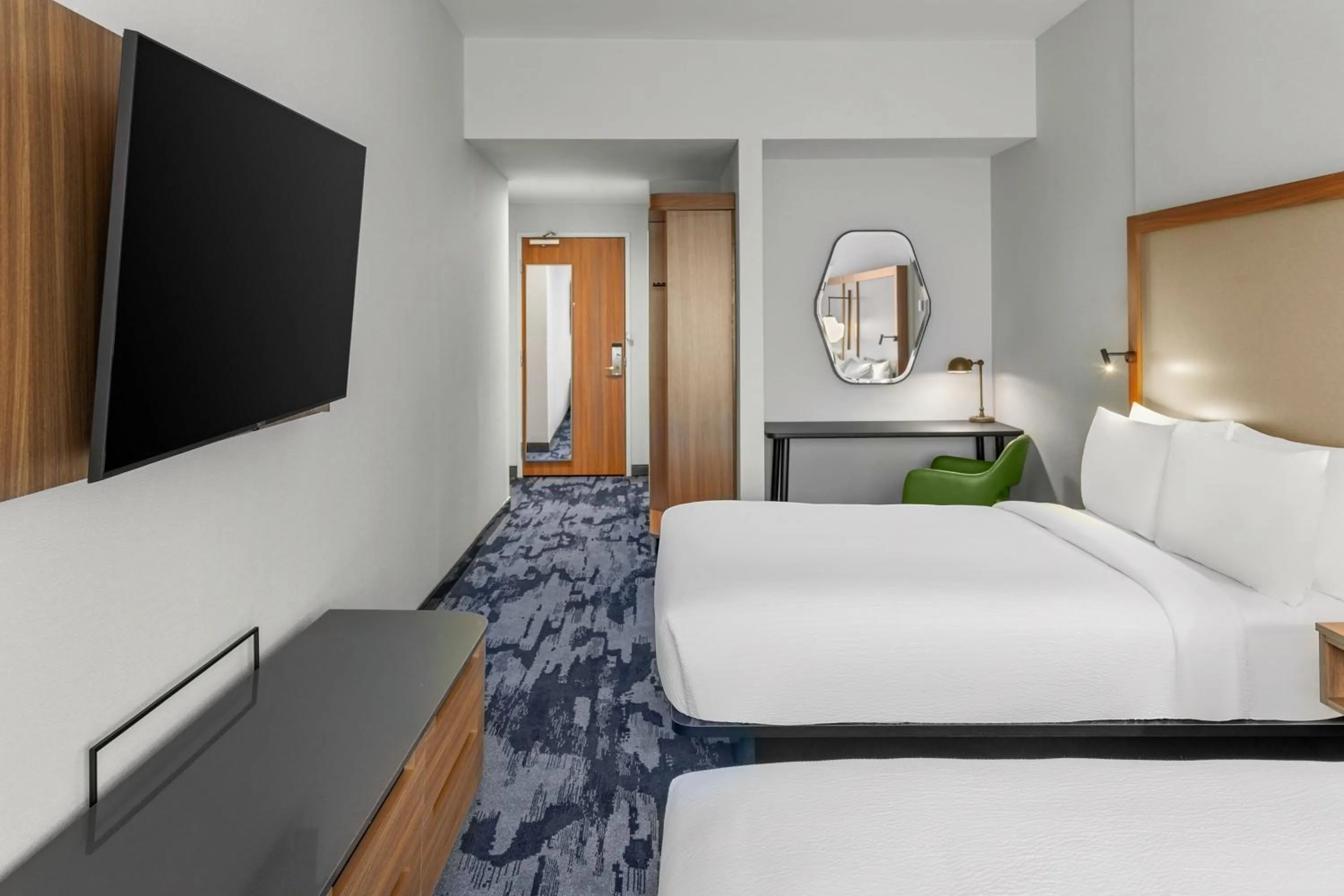 Photo of the whole room, Bed in Fairfield Inn & Suites Austin Downtown