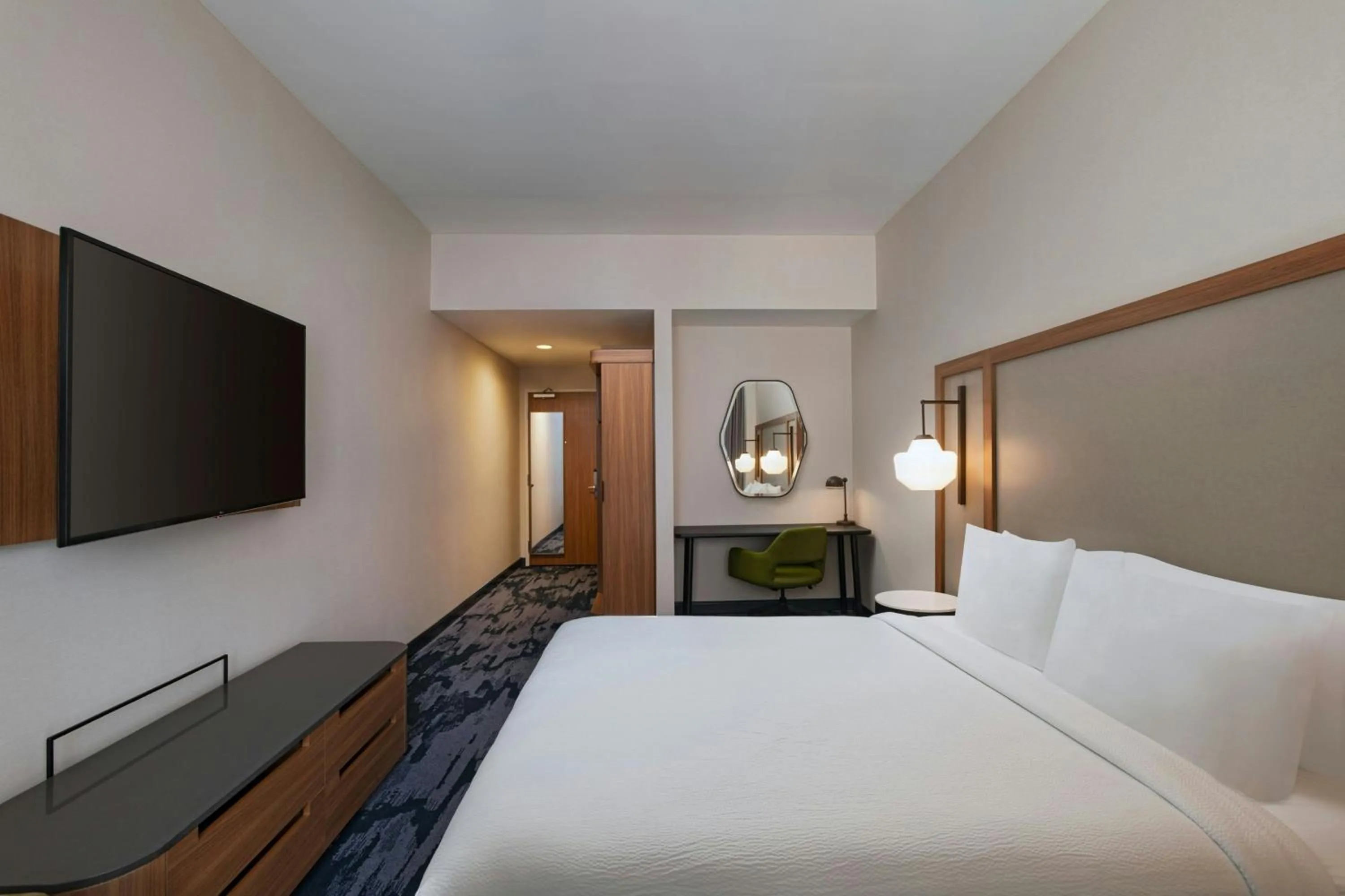 Photo of the whole room, Bed in Fairfield Inn & Suites Austin Downtown