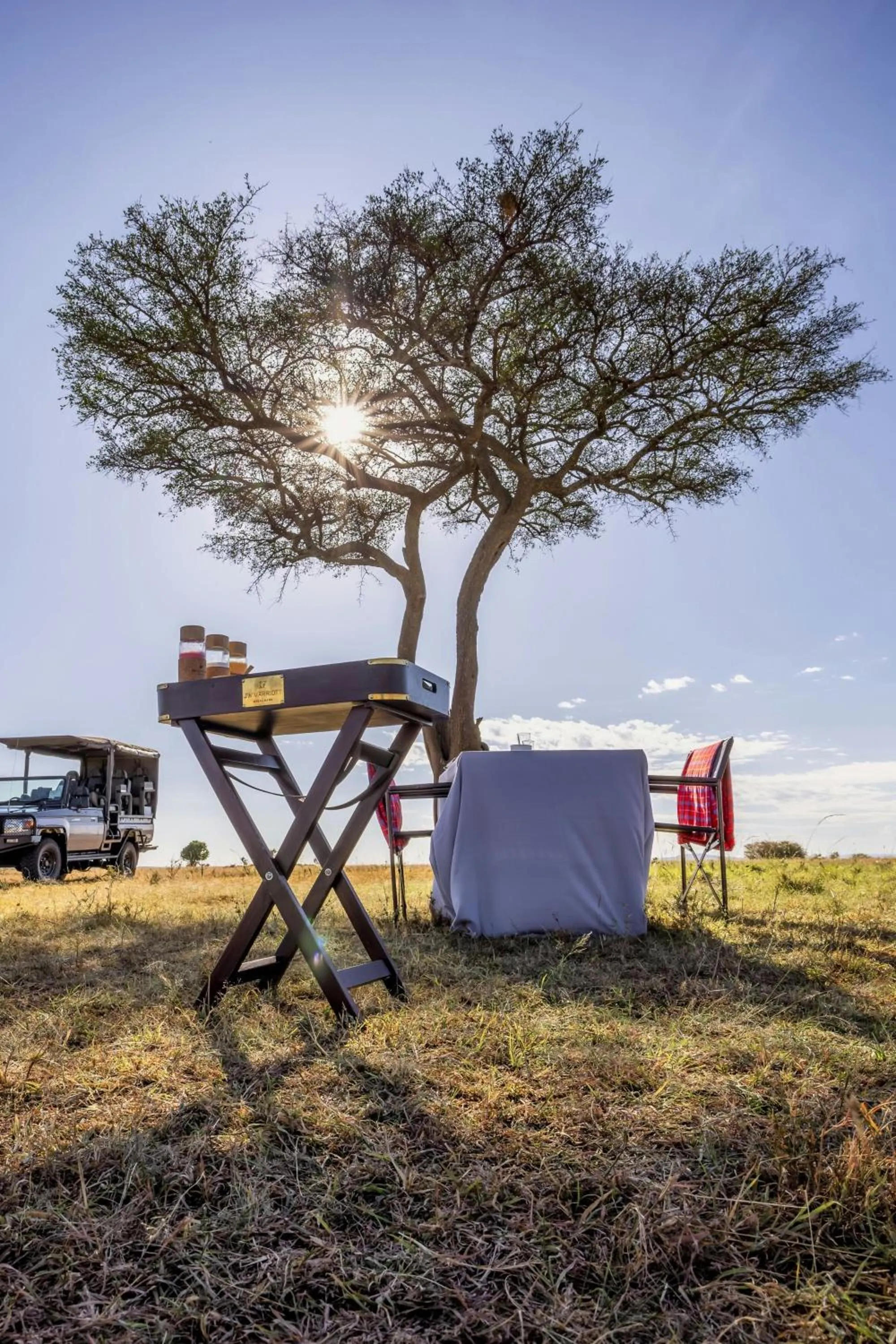 Breakfast in JW Marriott Masai Mara Lodge