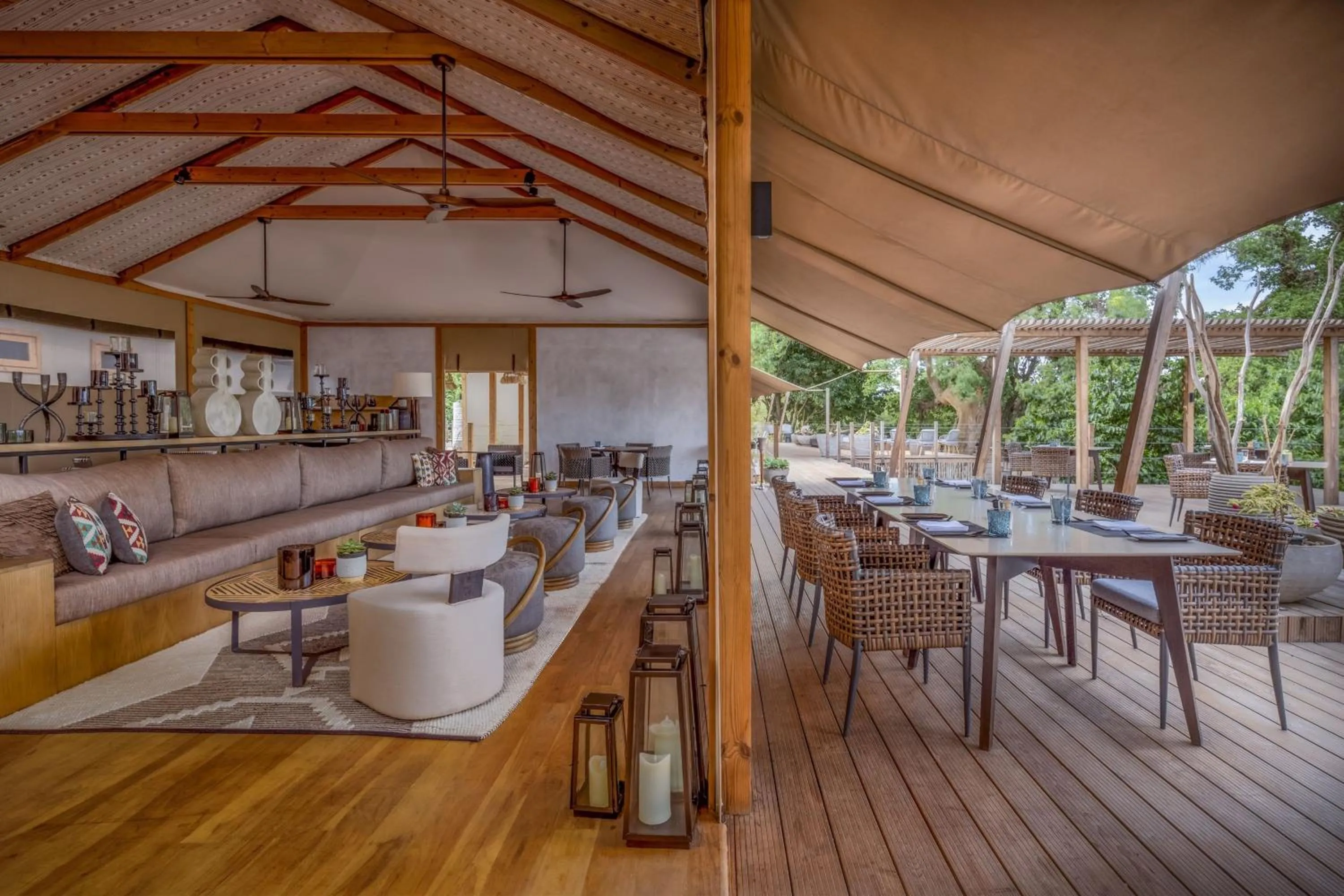 Restaurant/places to eat in JW Marriott Masai Mara Lodge