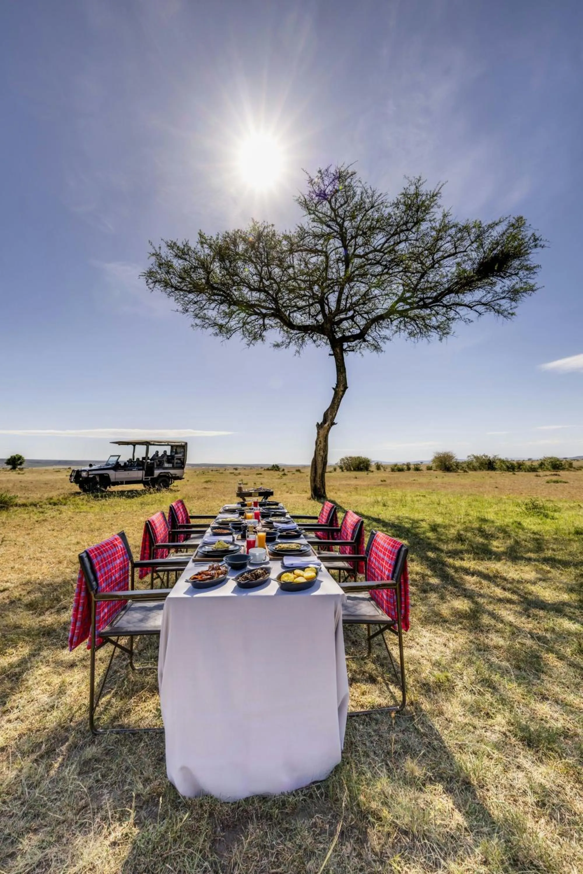 Breakfast in JW Marriott Masai Mara Lodge
