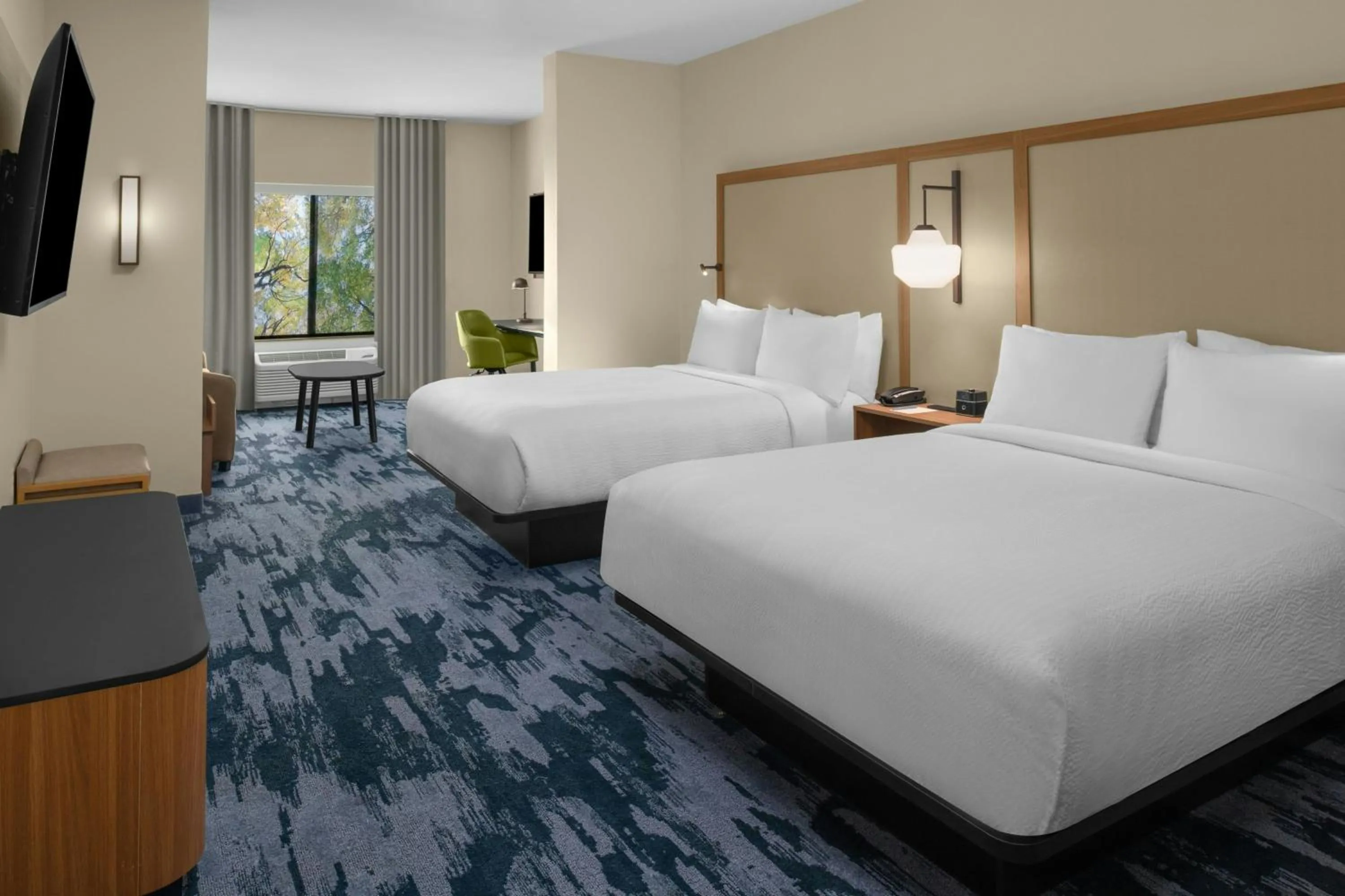 Bedroom, Bed in Fairfield by Marriott Inn & Suites Stockton Lathrop