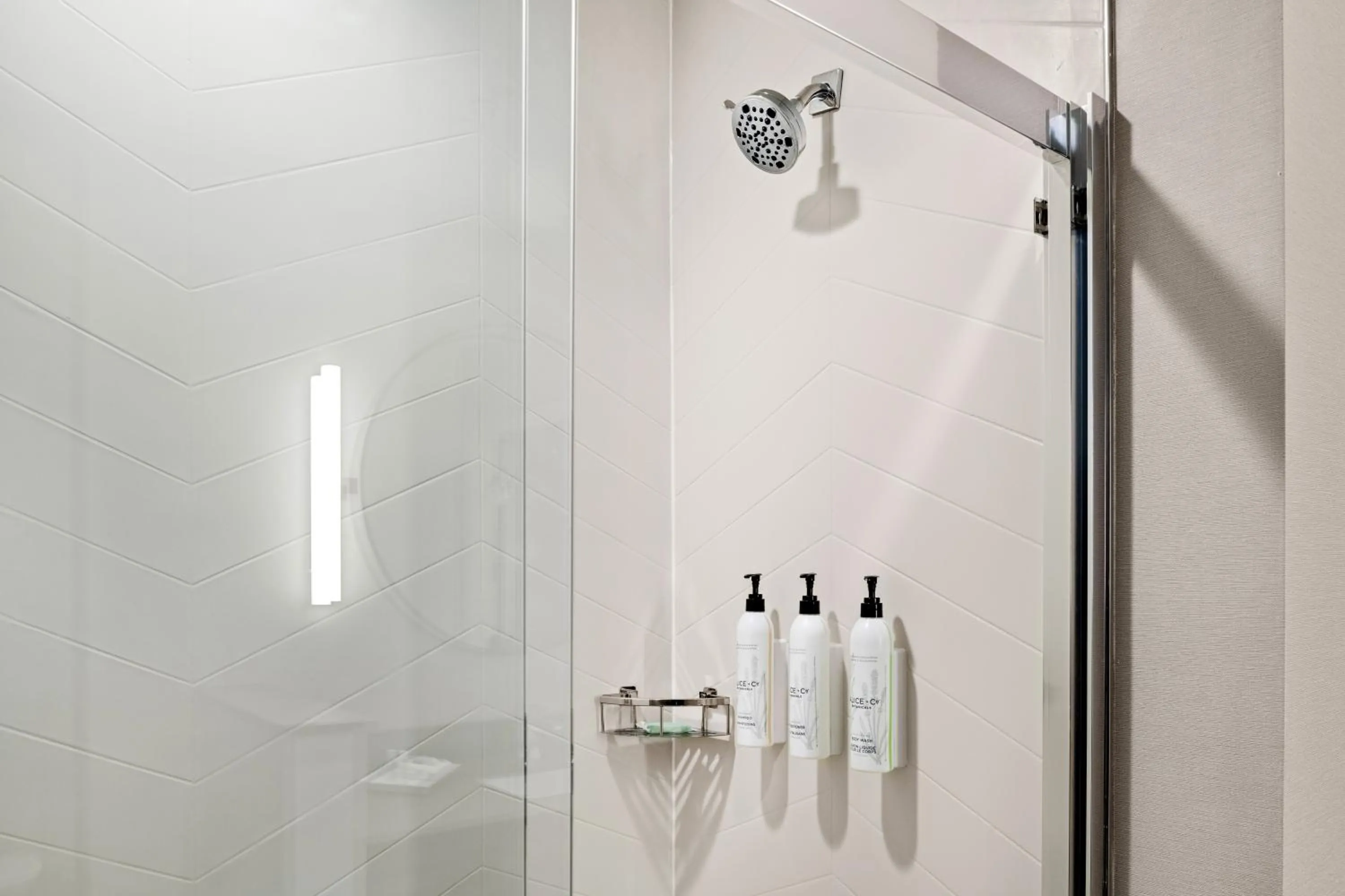 Shower in Fairfield by Marriott Inn & Suites Stockton Lathrop