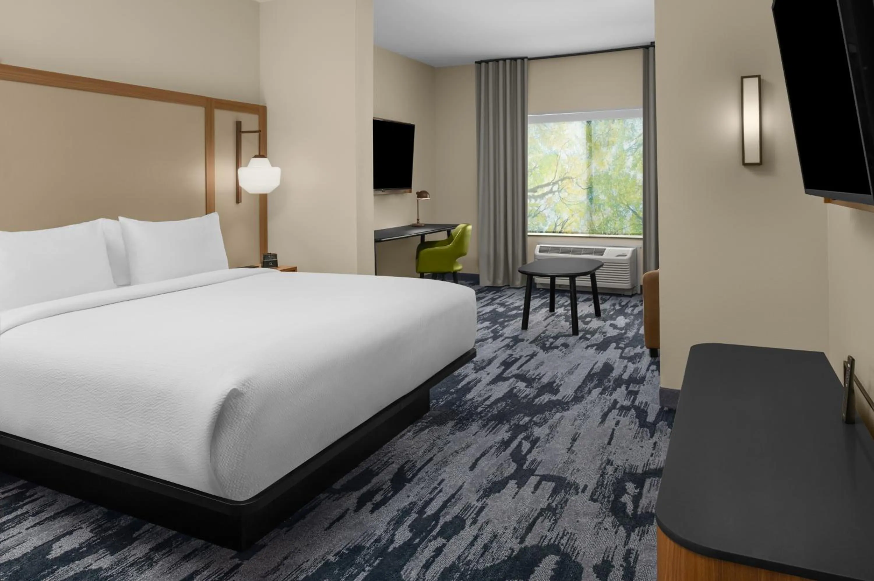 Bedroom, Bed in Fairfield by Marriott Inn & Suites Stockton Lathrop