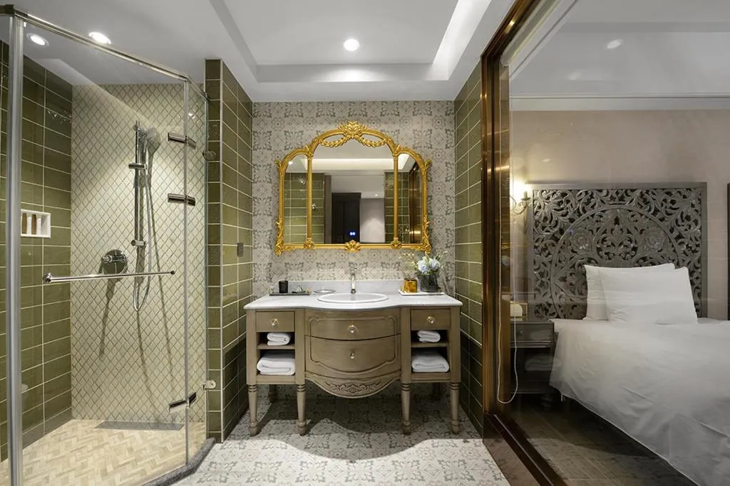 Bed in 格拉斯行館 Grasse Grace Manor 苗栗唯一SLH會員