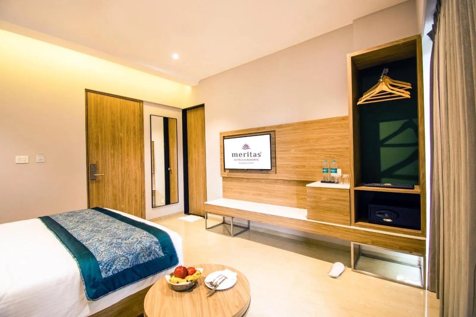 Bed in Meritas Aura Resort