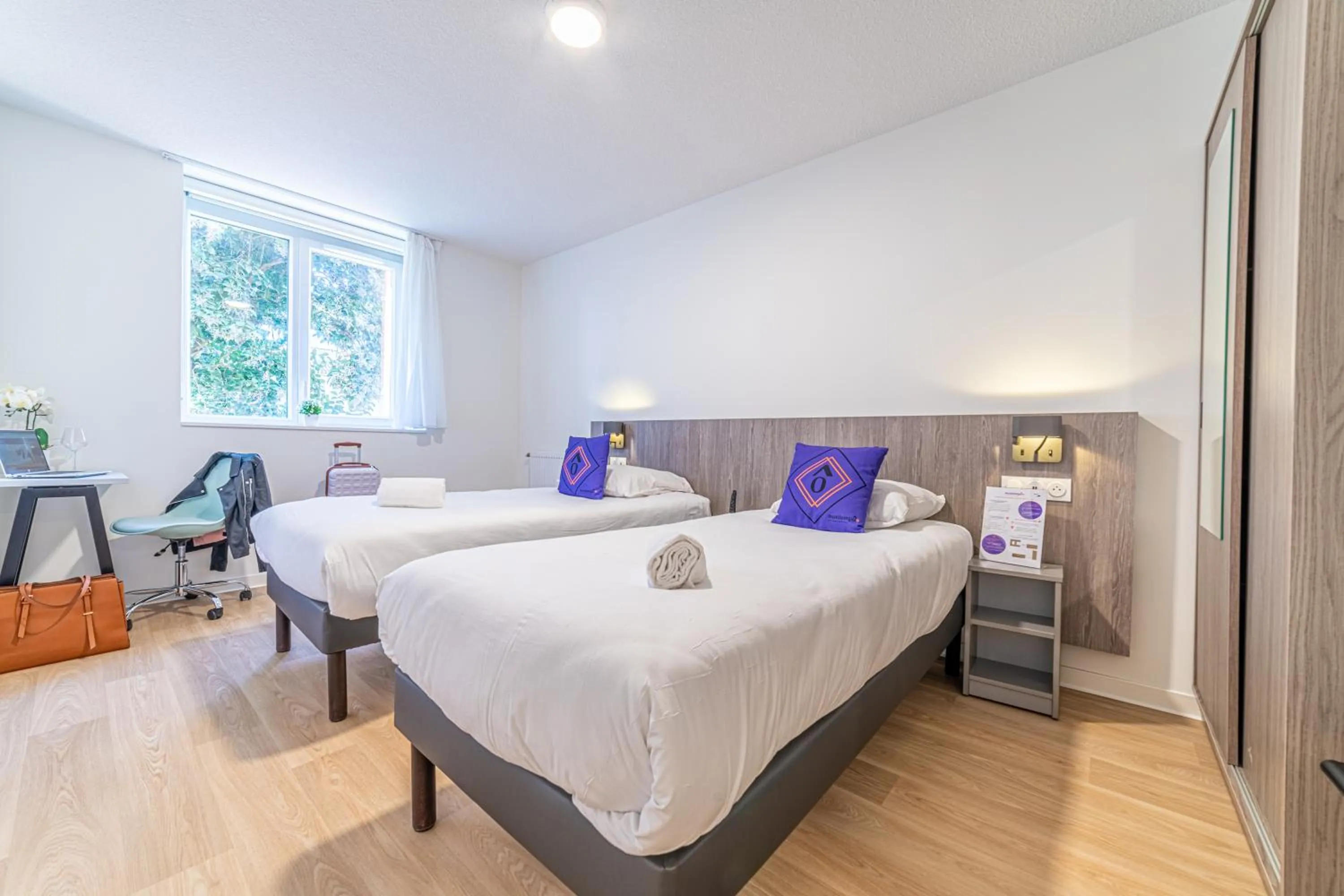 Photo of the whole room, Bed in Montempô Appart'Hôtel Toulouse Cité Internationale