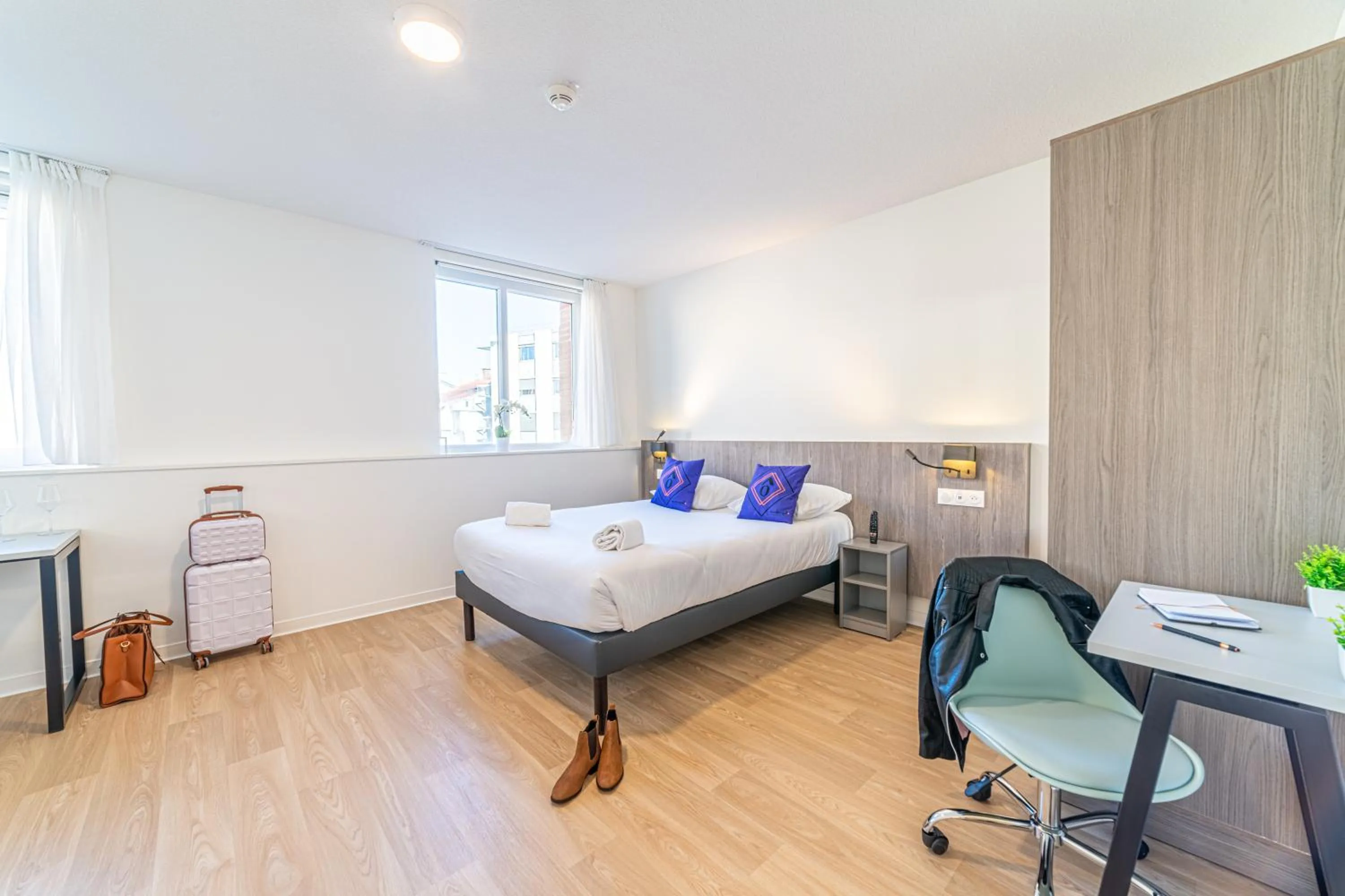 Bed in Montempô Appart'Hôtel Toulouse Cité Internationale