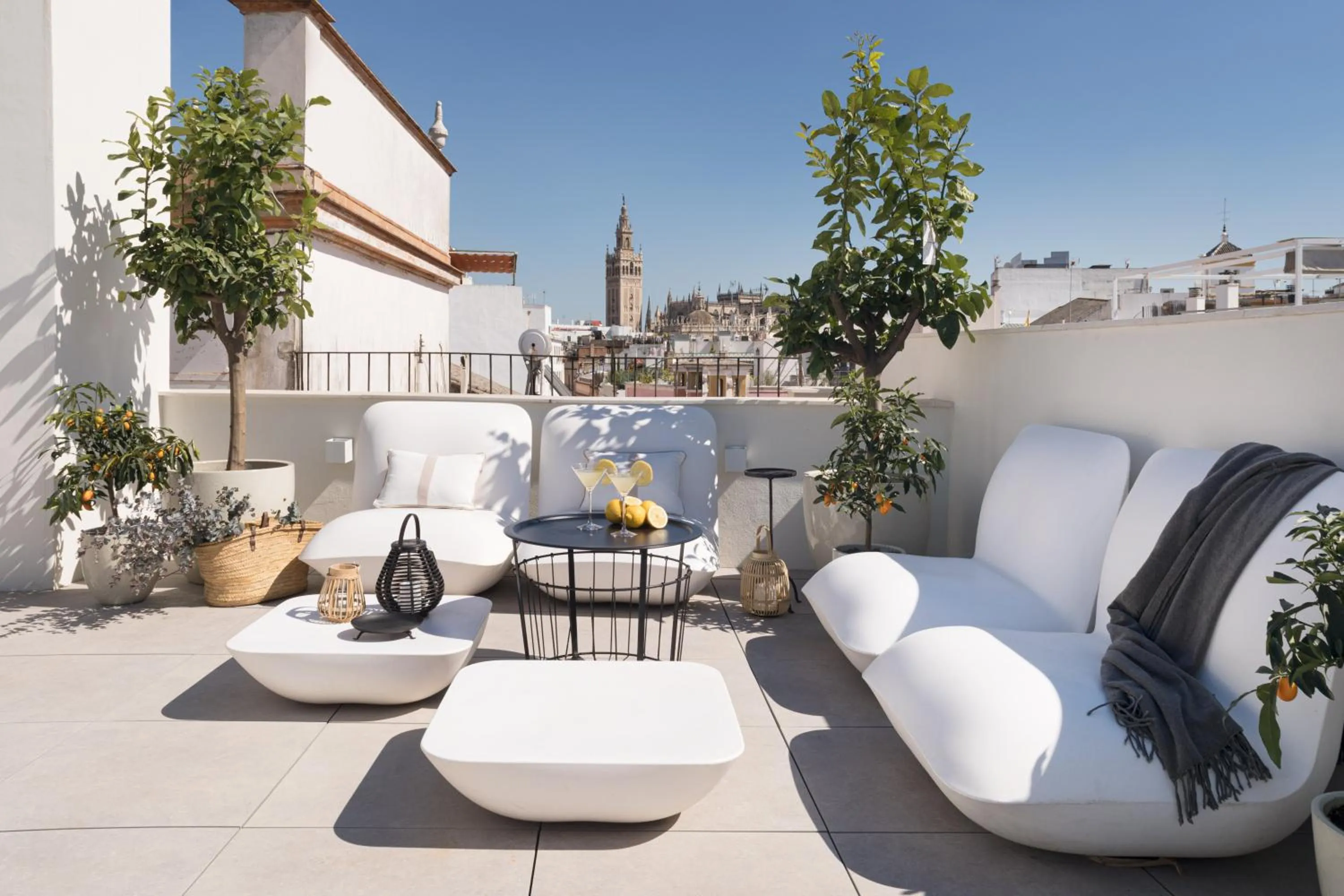 Balcony/Terrace in Mylu Suites by Puerta Catedral