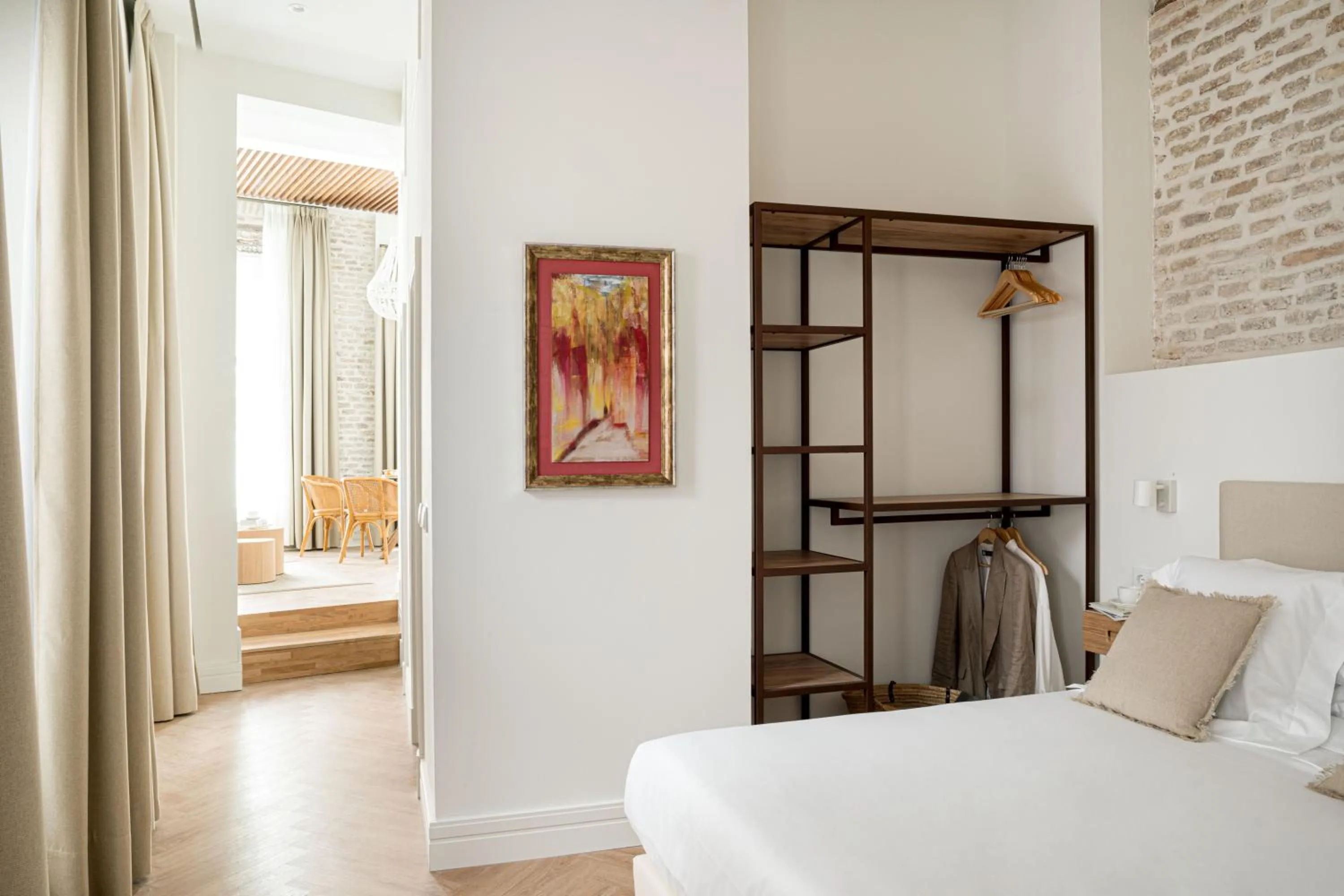 Bed in Mylu Suites by Puerta Catedral