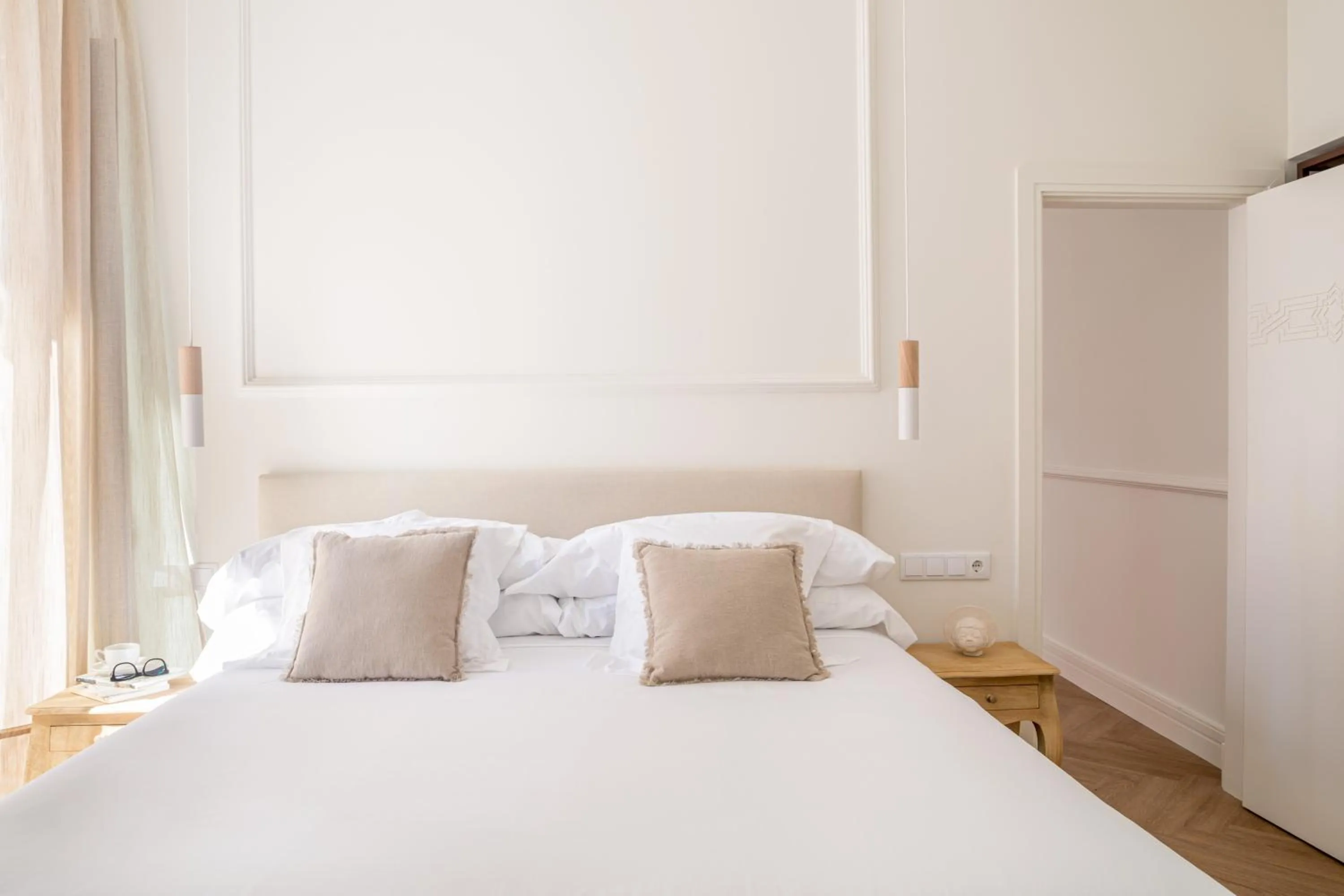 Bed in Mylu Suites by Puerta Catedral