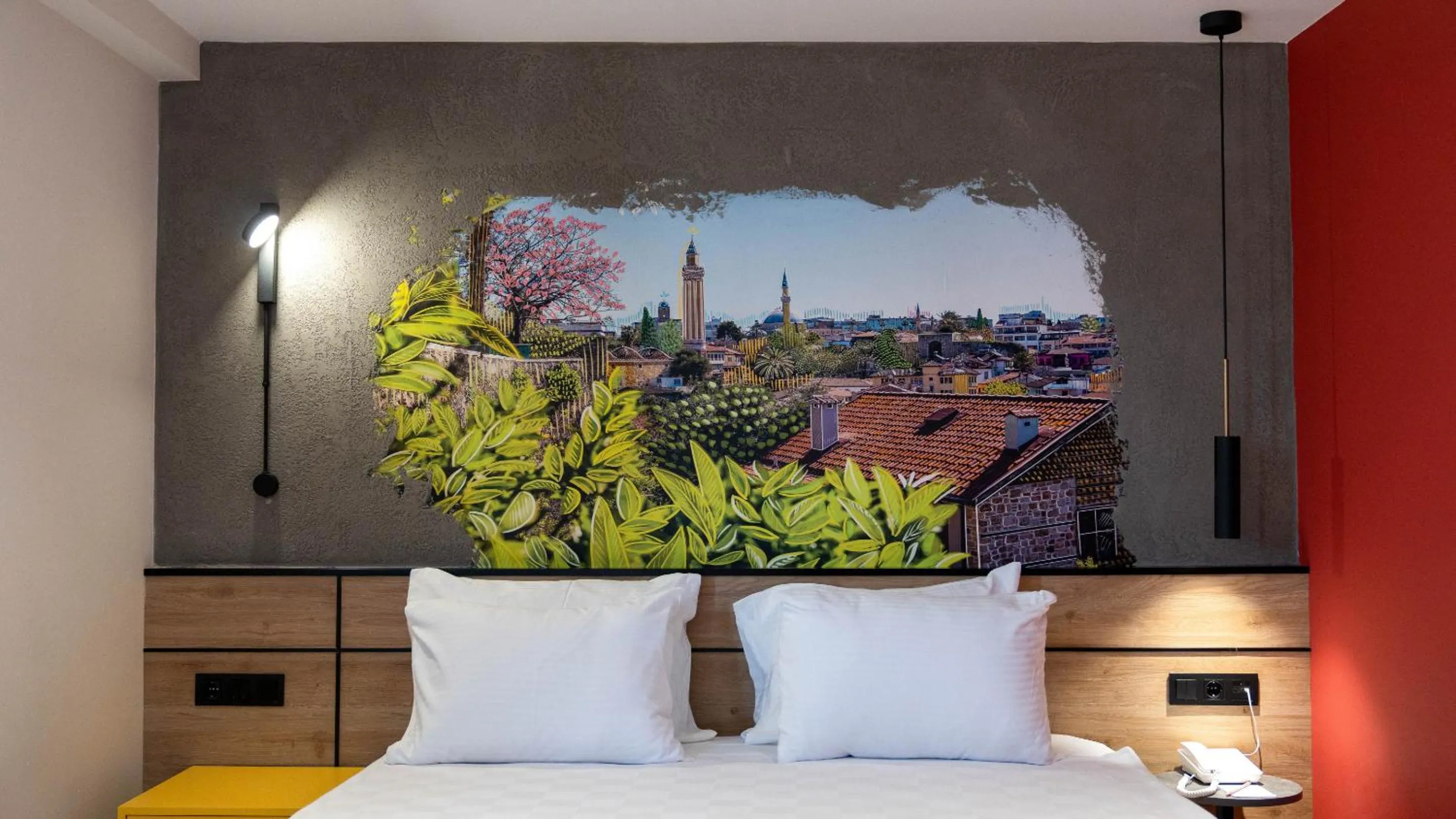 Decorative detail in Just Inn City