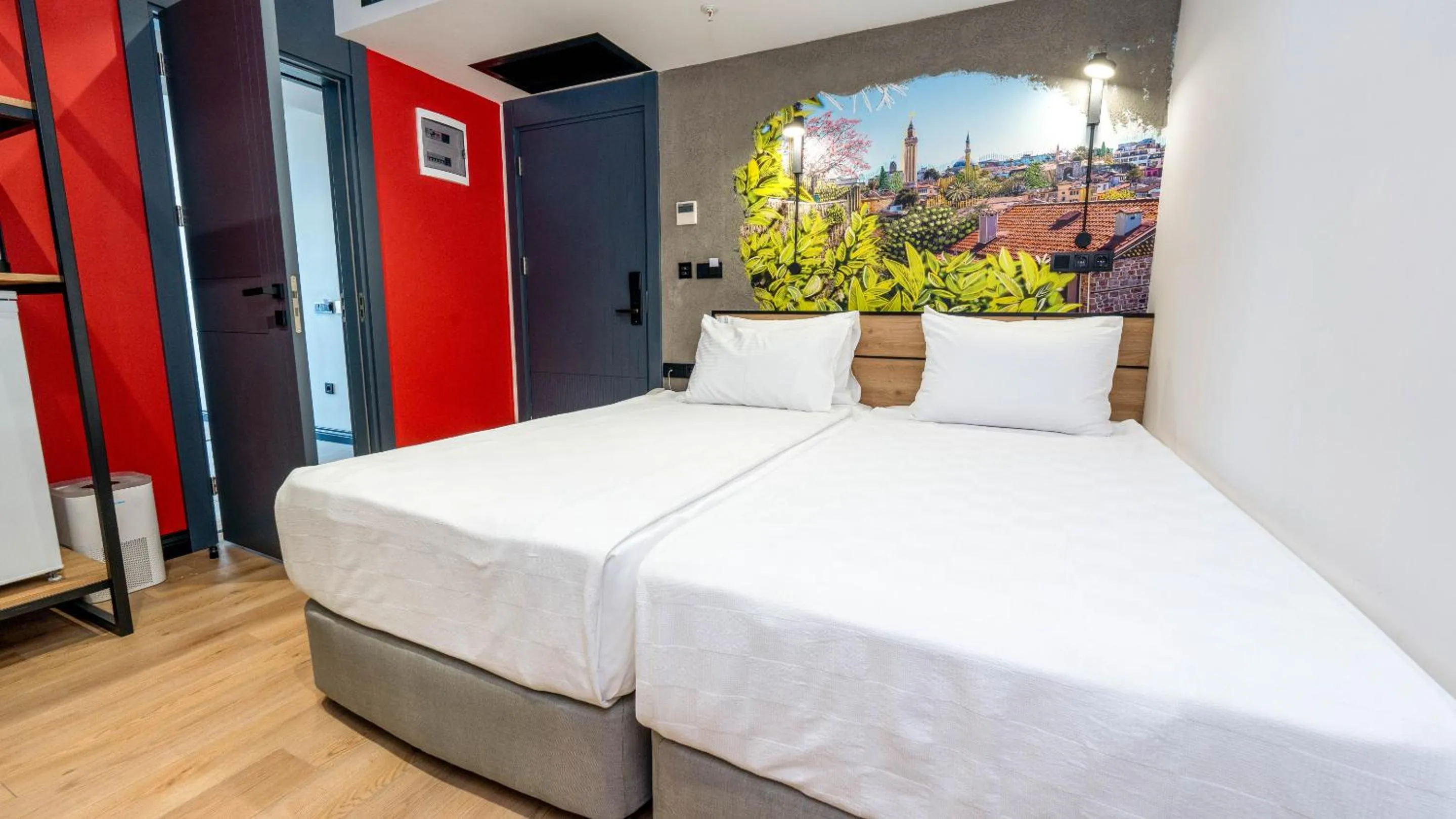 Bedroom in Just Inn City