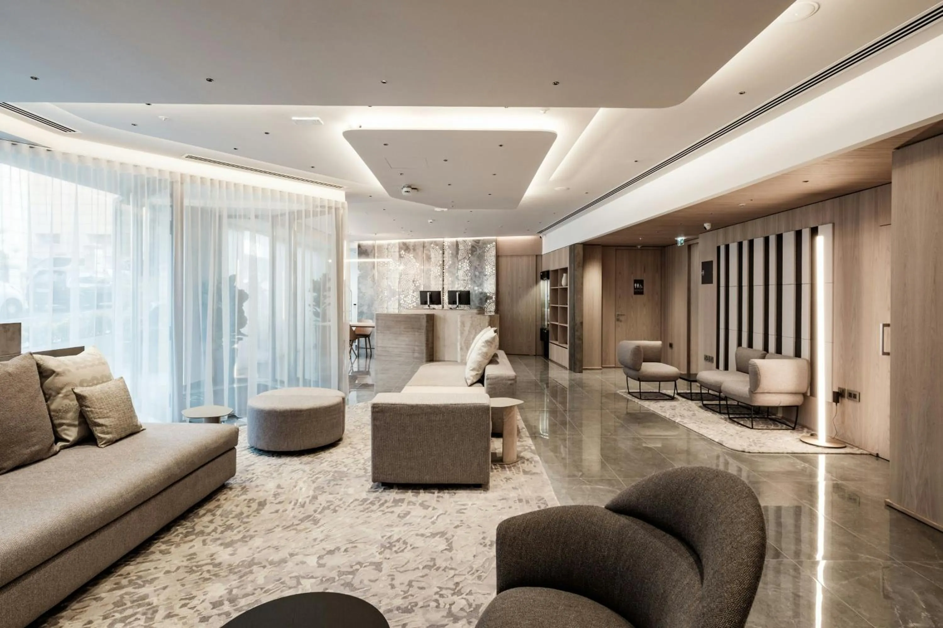 Lobby or reception in AC Hotel by Marriott St Julian's