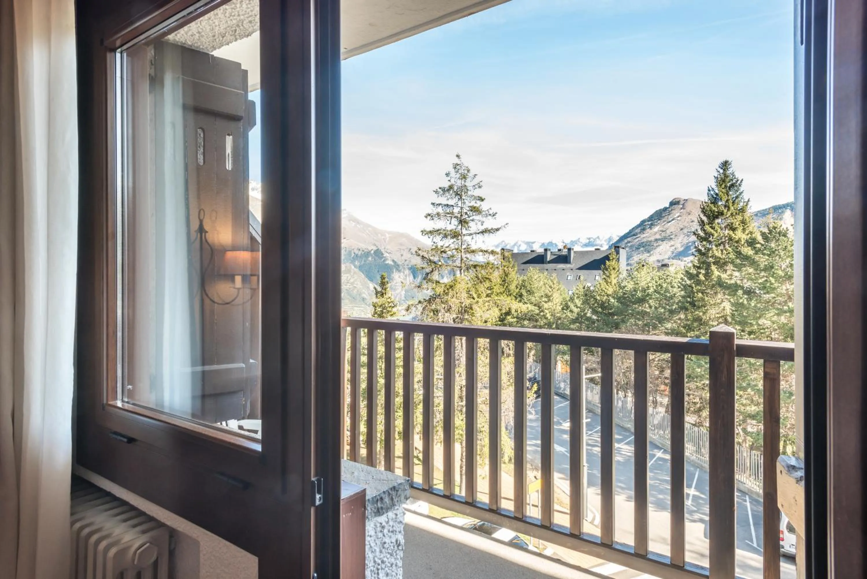 Balcony/Terrace in SNÖ Hotel Formigal