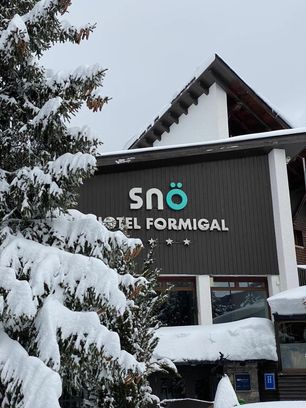 Property building in SNÖ Hotel Formigal