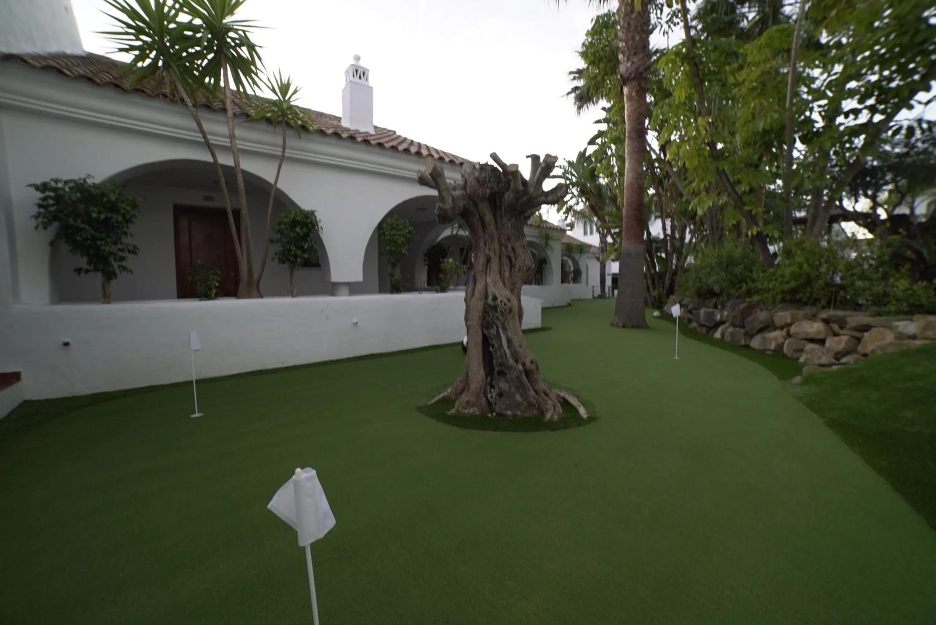 Garden in Hotel Apartamentos Manilva Sun